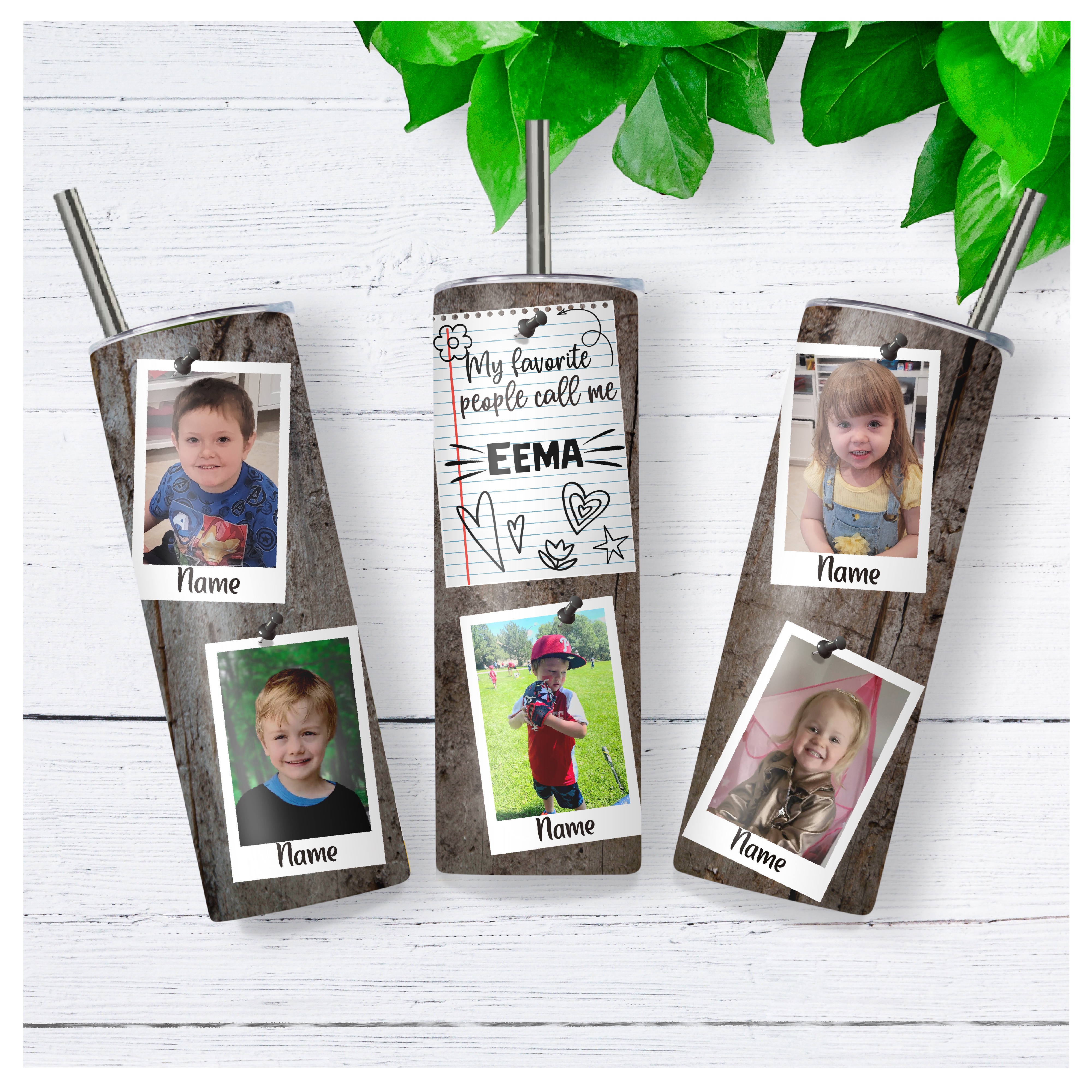 Personalized Tumbler Set