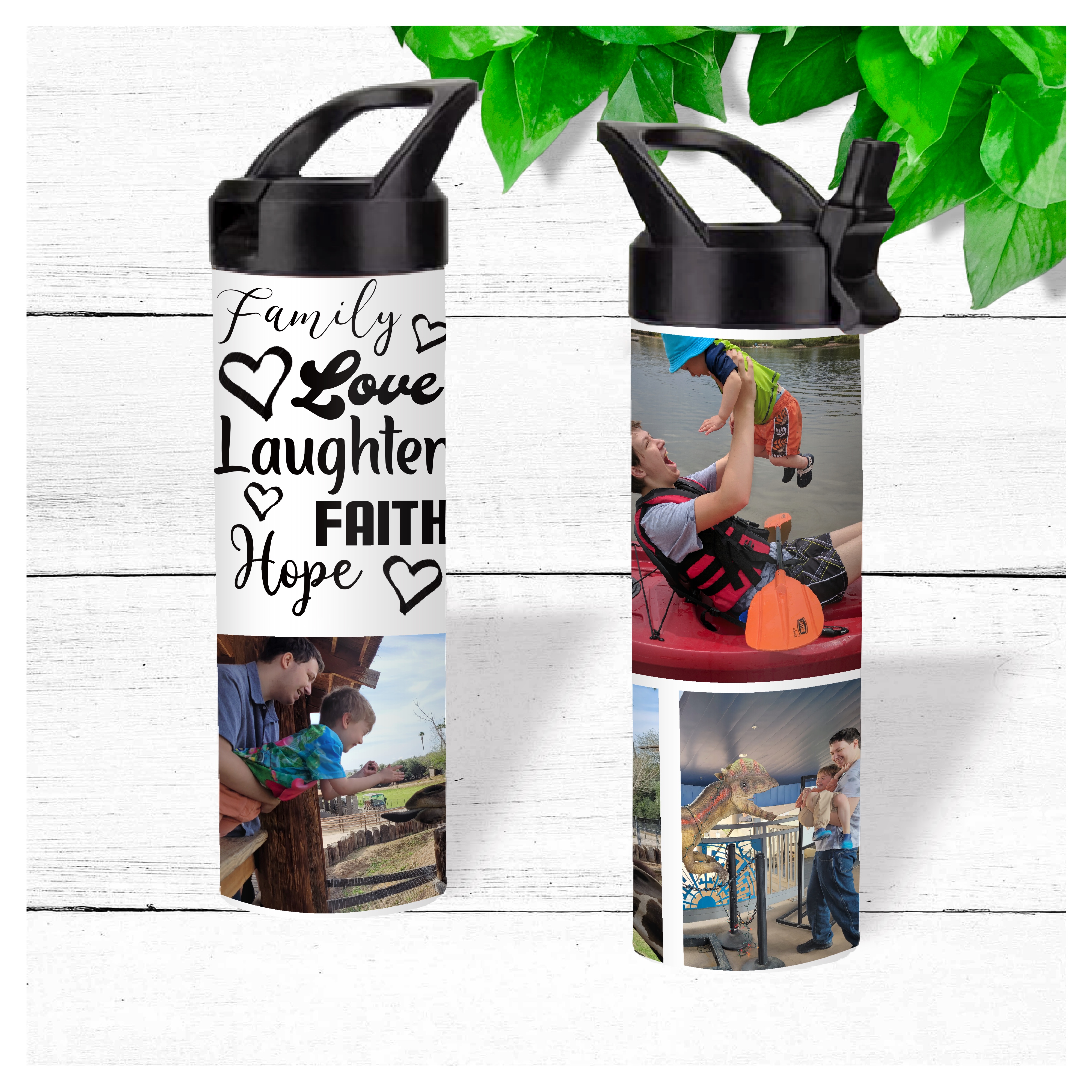 Family Photo Tumbler