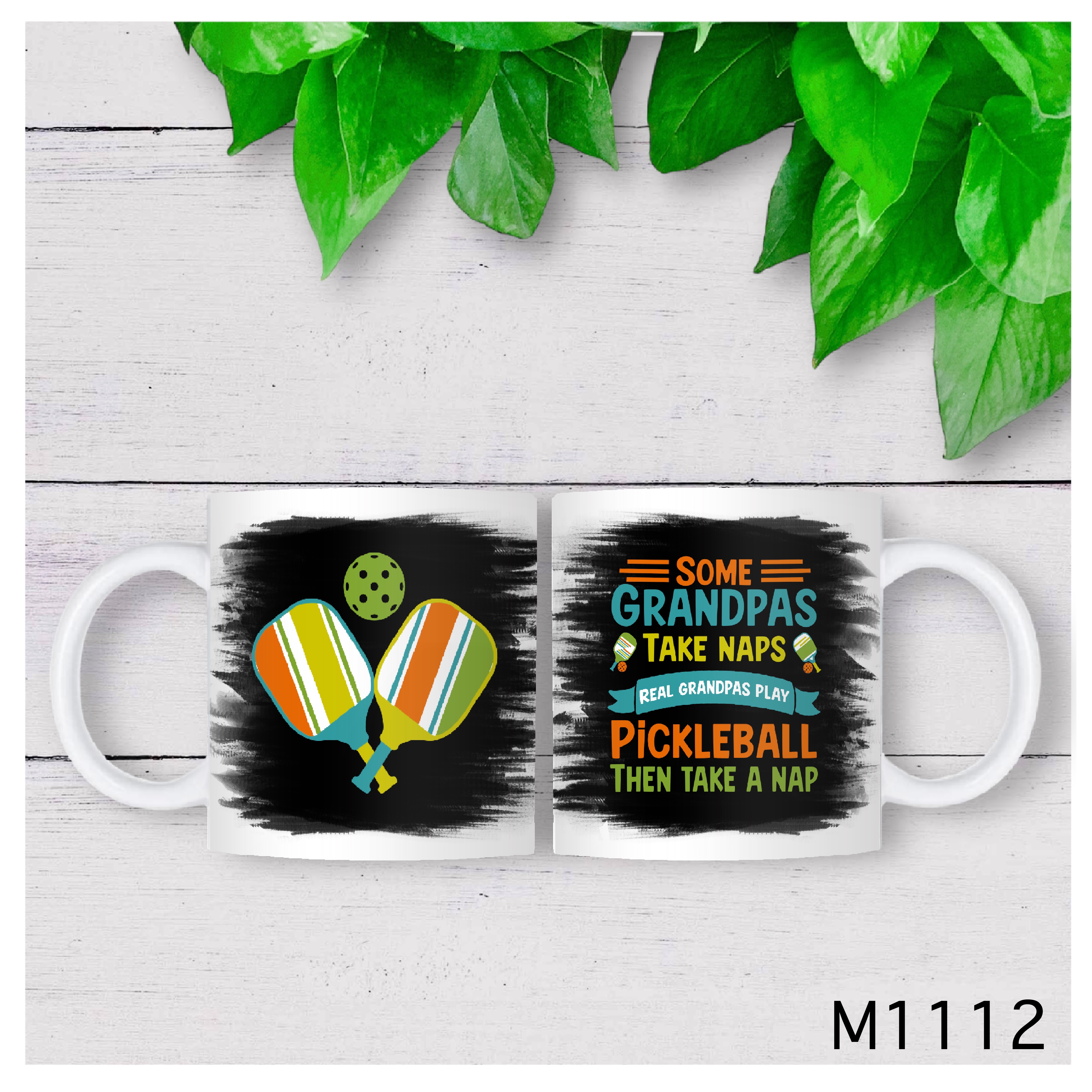 Pickleball Grandpa Mug