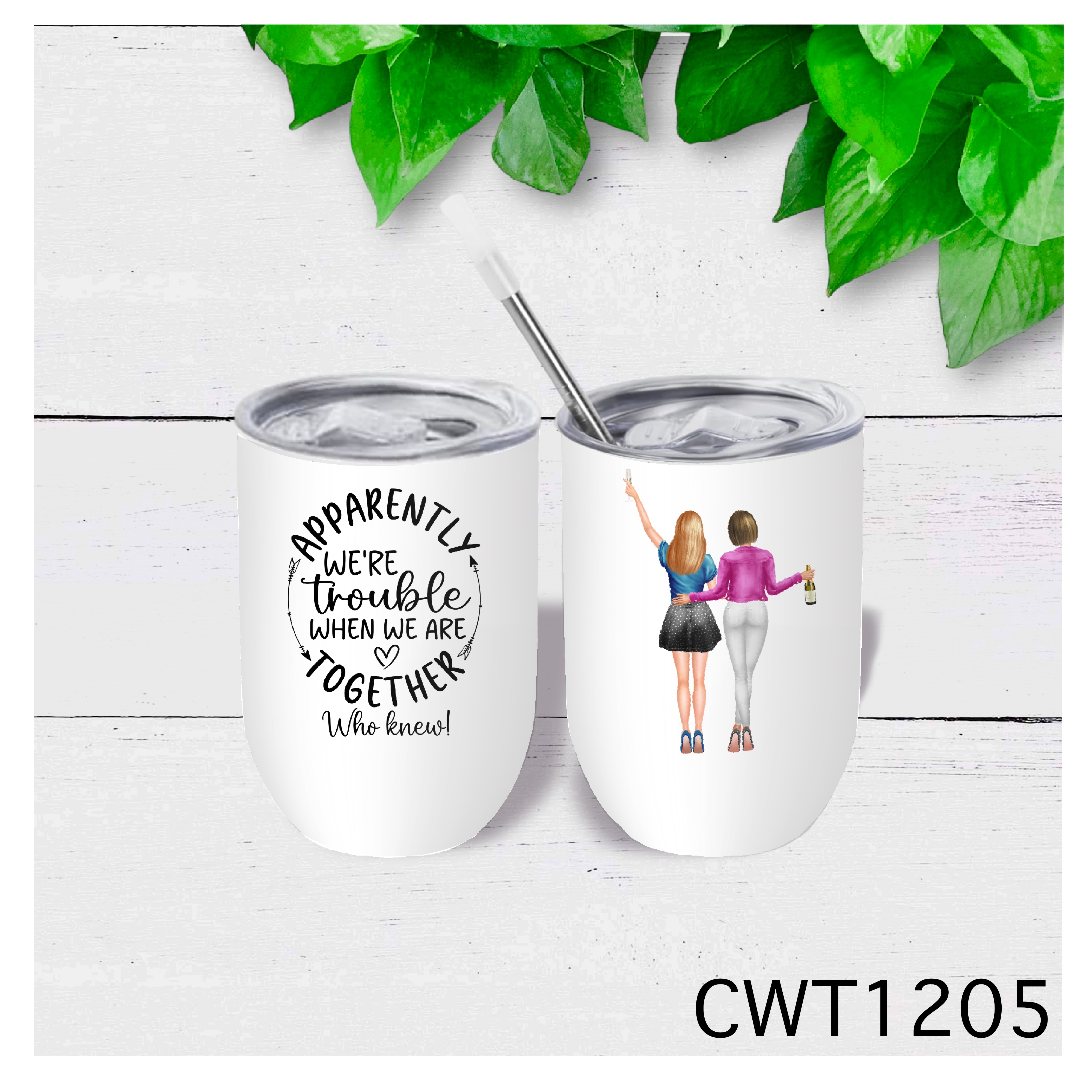 Personalized Wine Tumbler