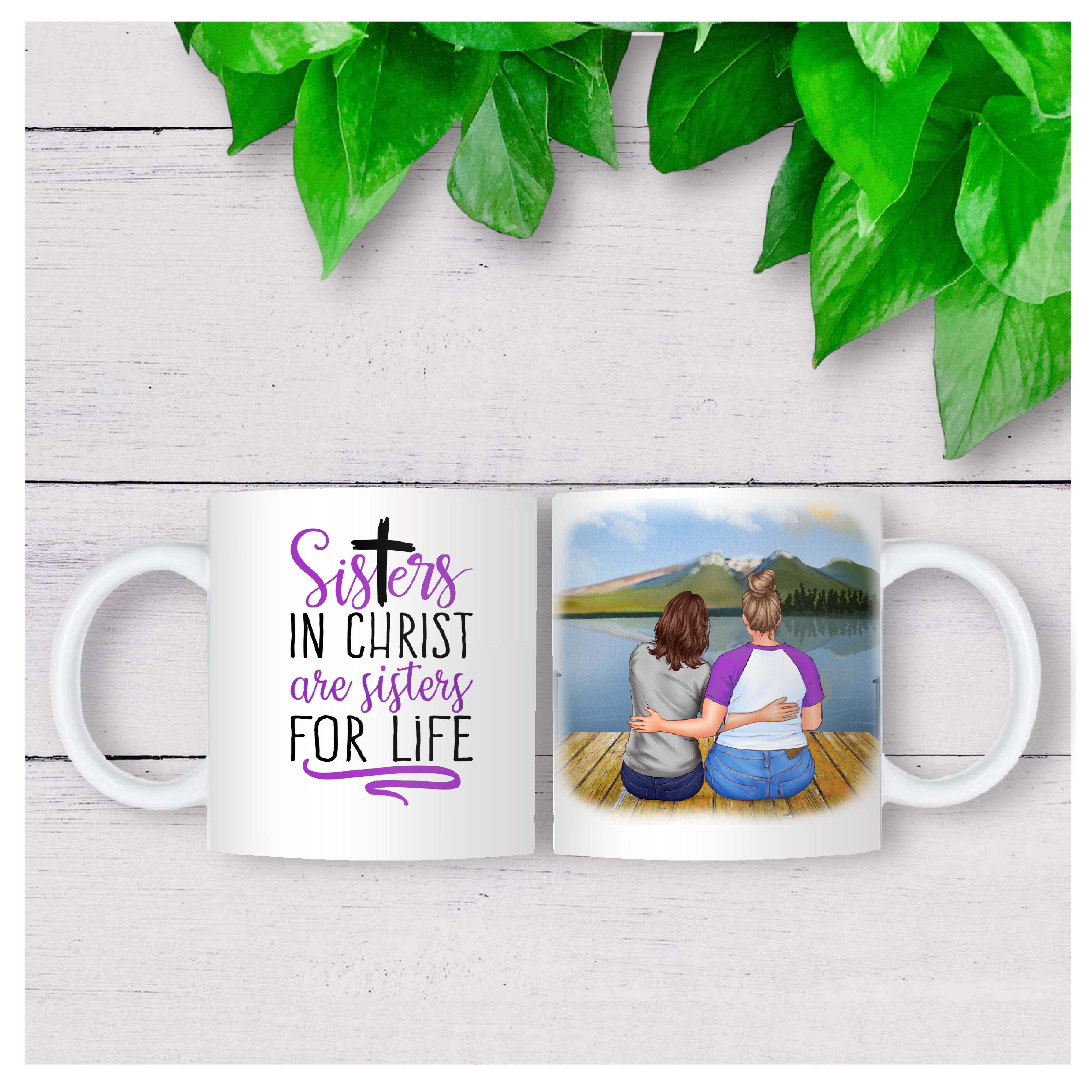 Sisters In Christ Mug