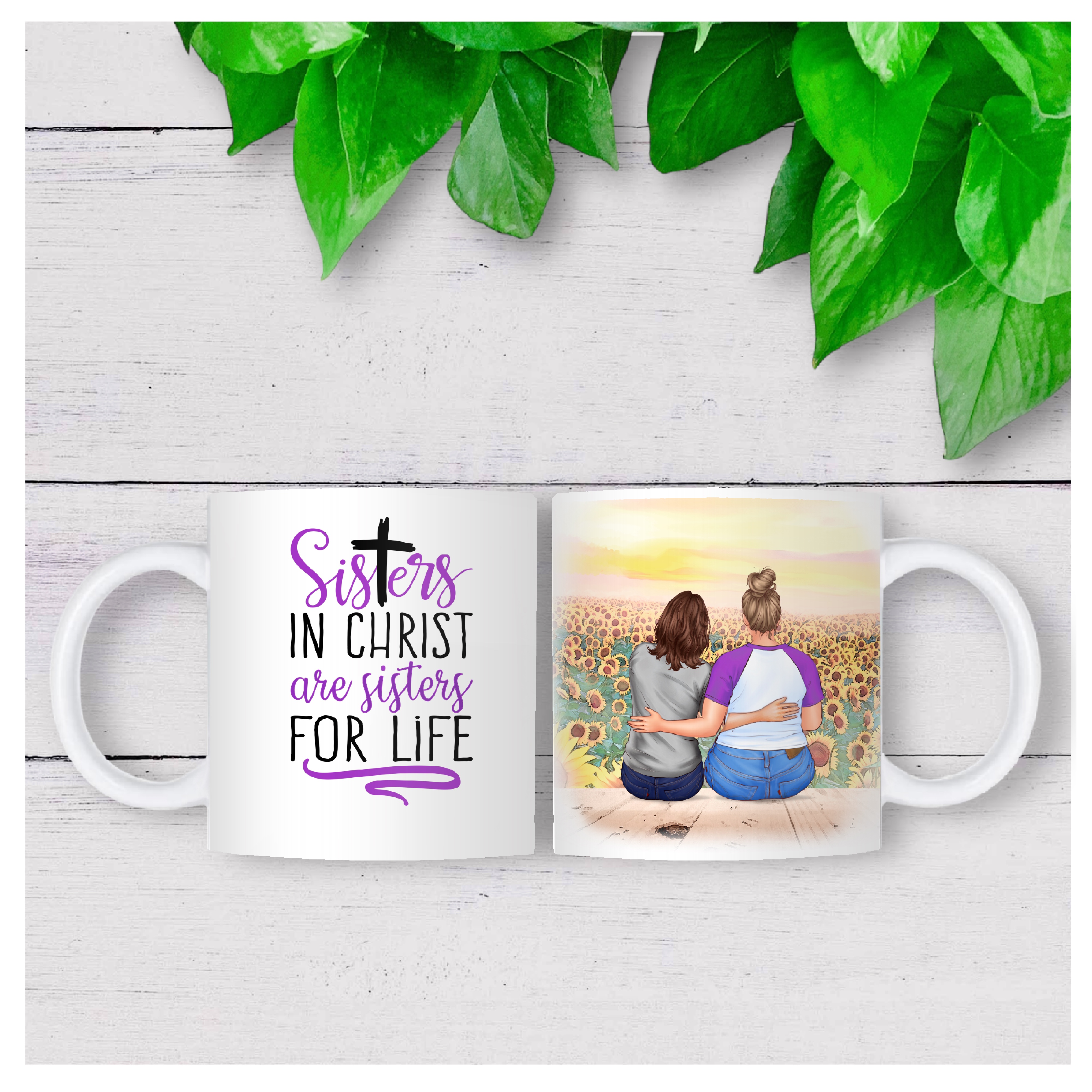 Sisters In Christ Mug