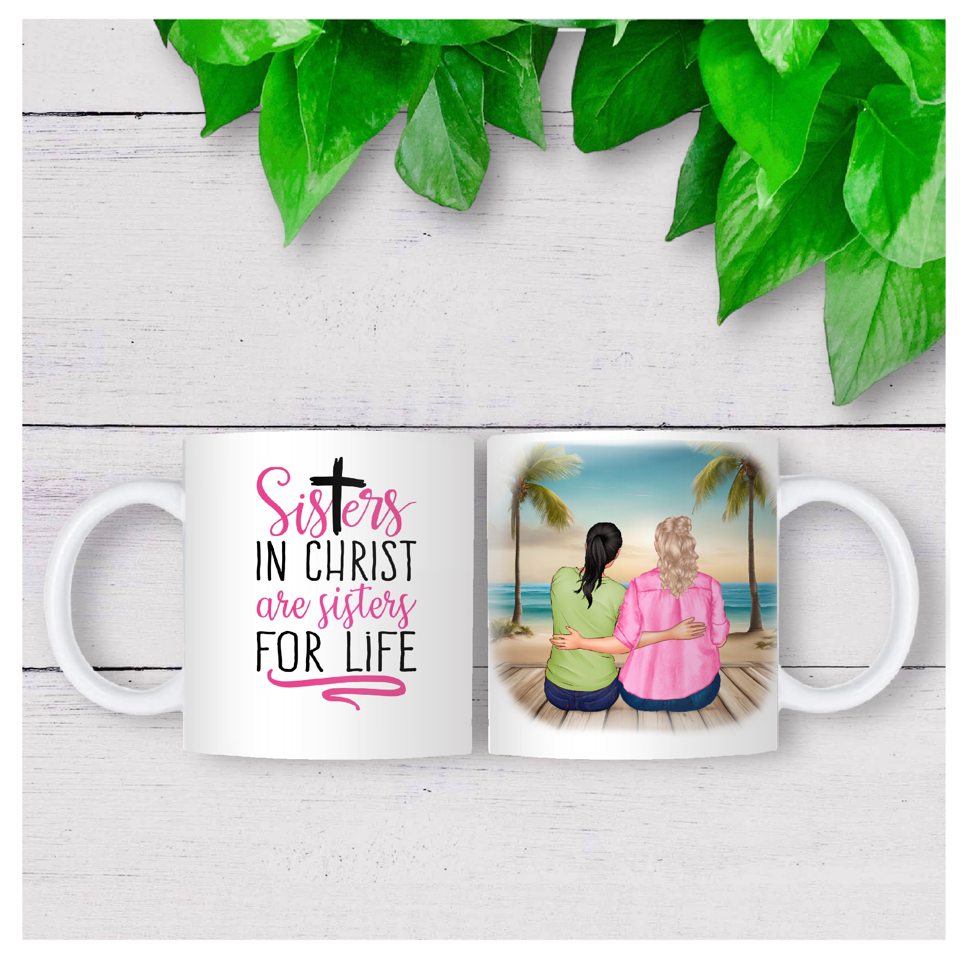 Sisters In Christ Mug