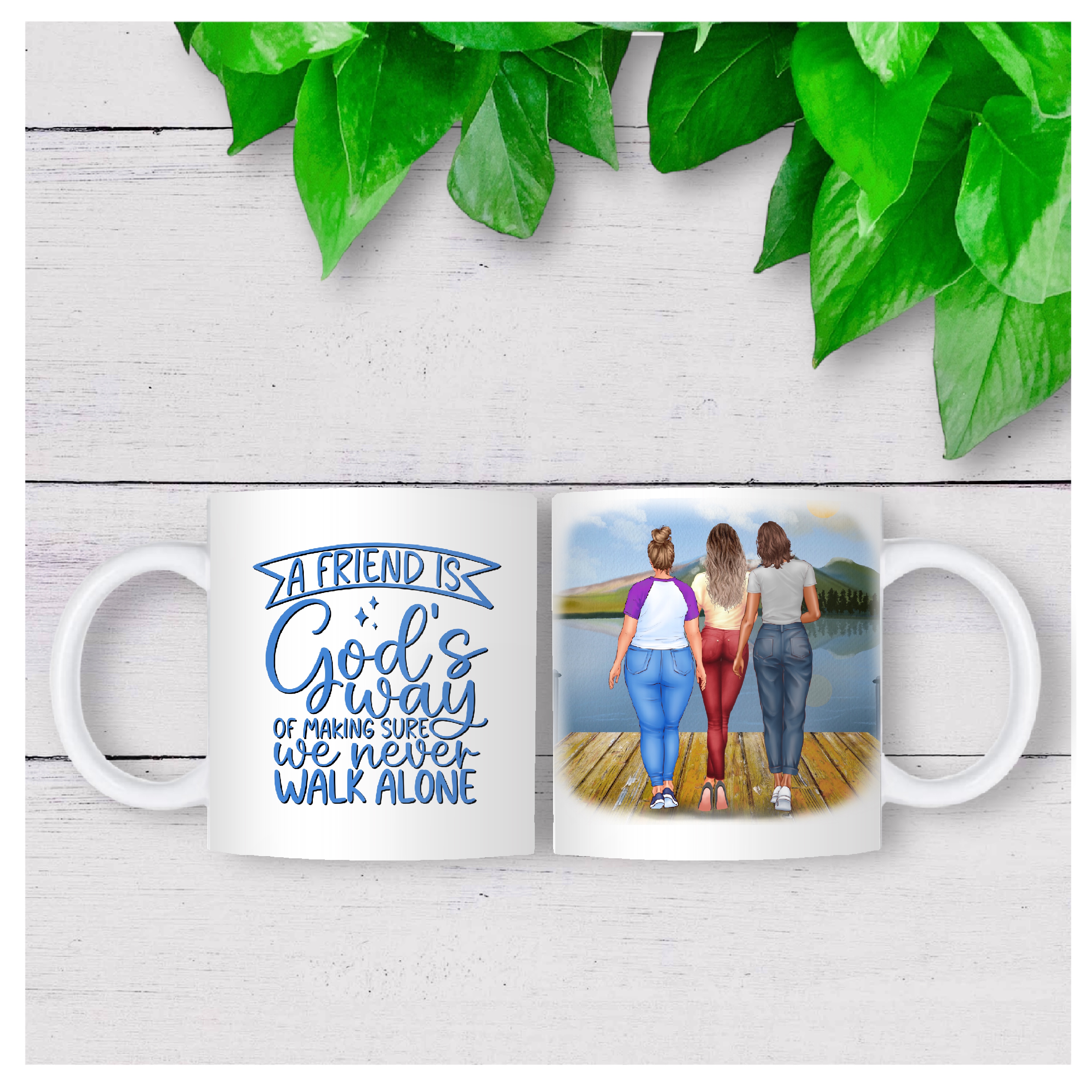 Friendship-Themed Mug