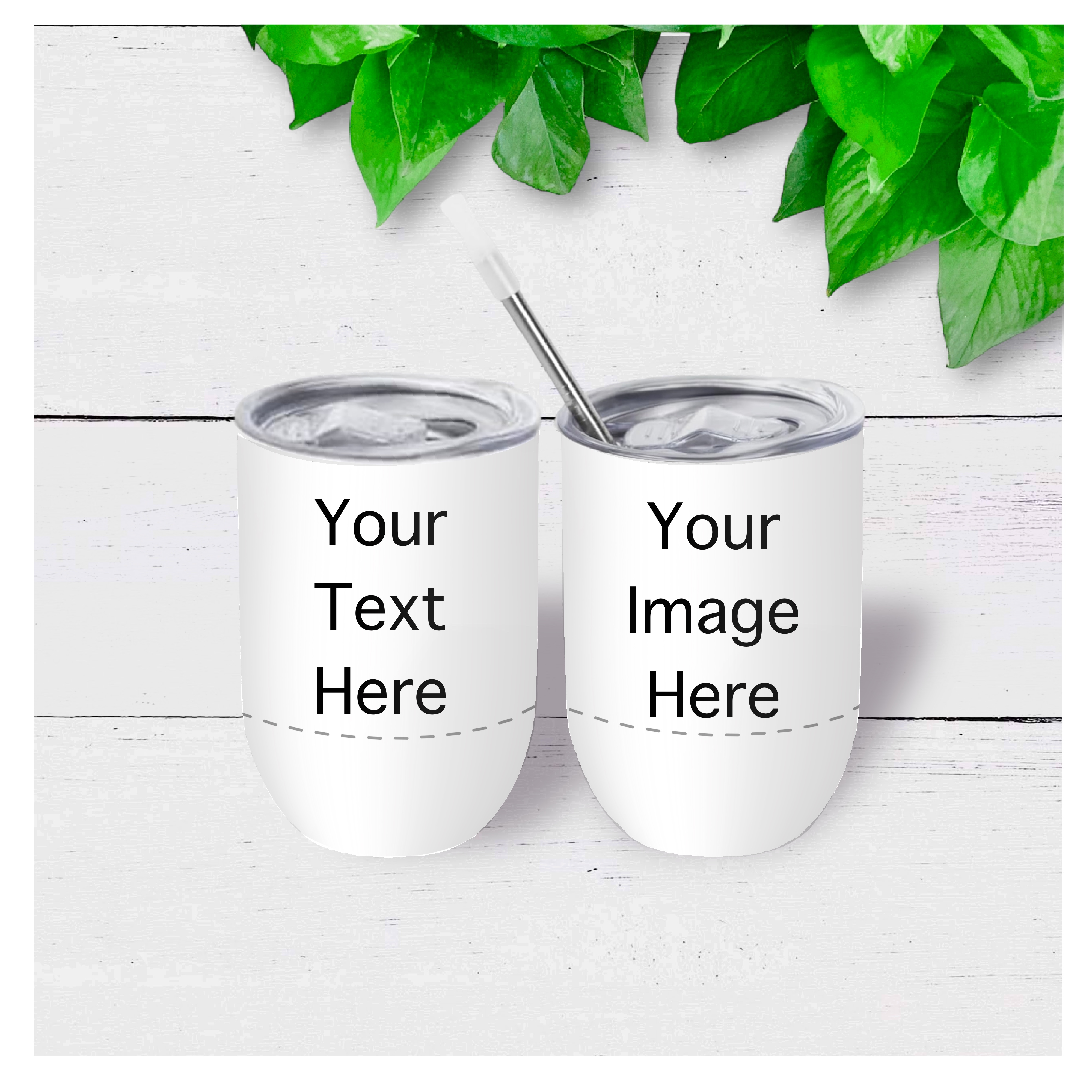 Customizable Wine Tumblers