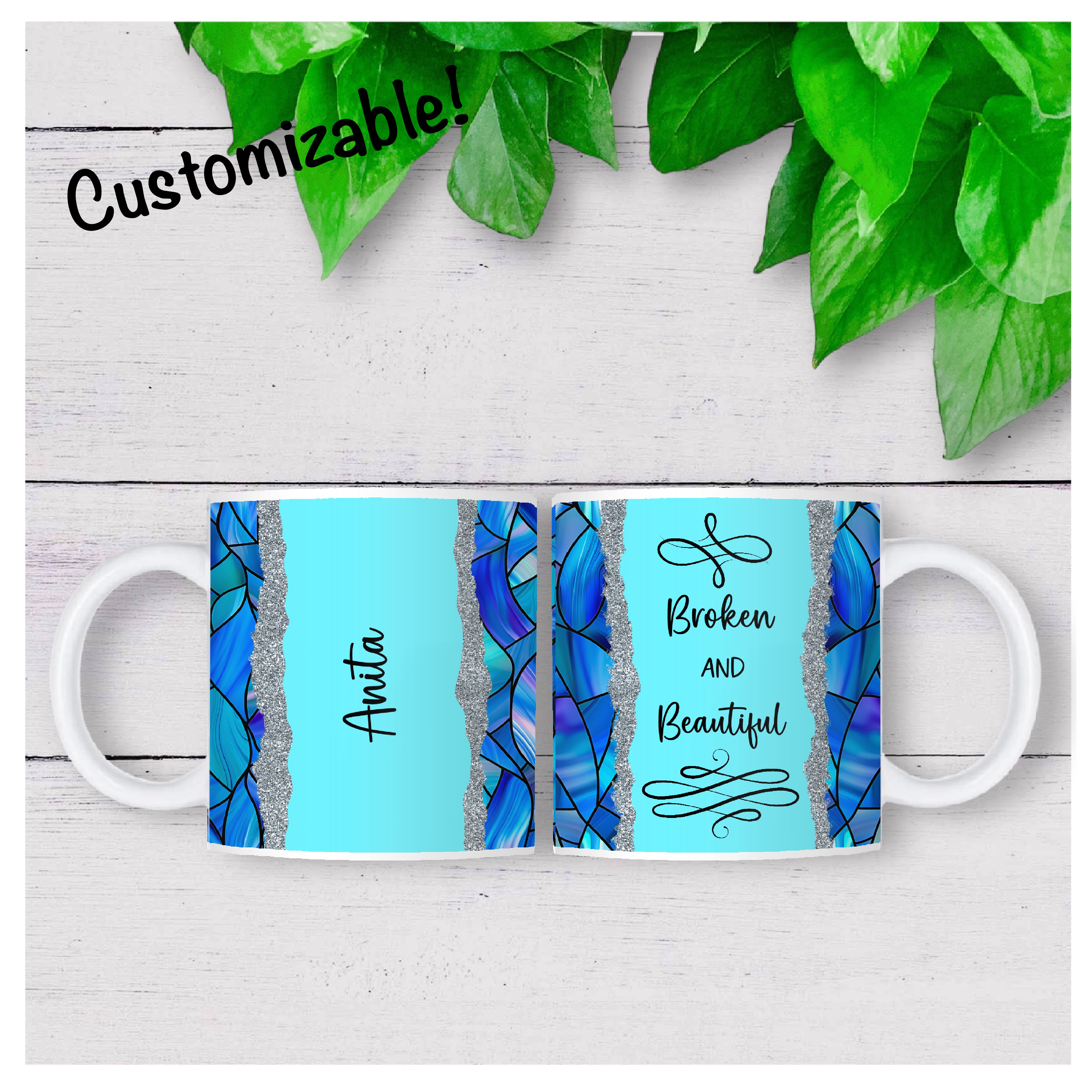 Decorative Ceramic Mug