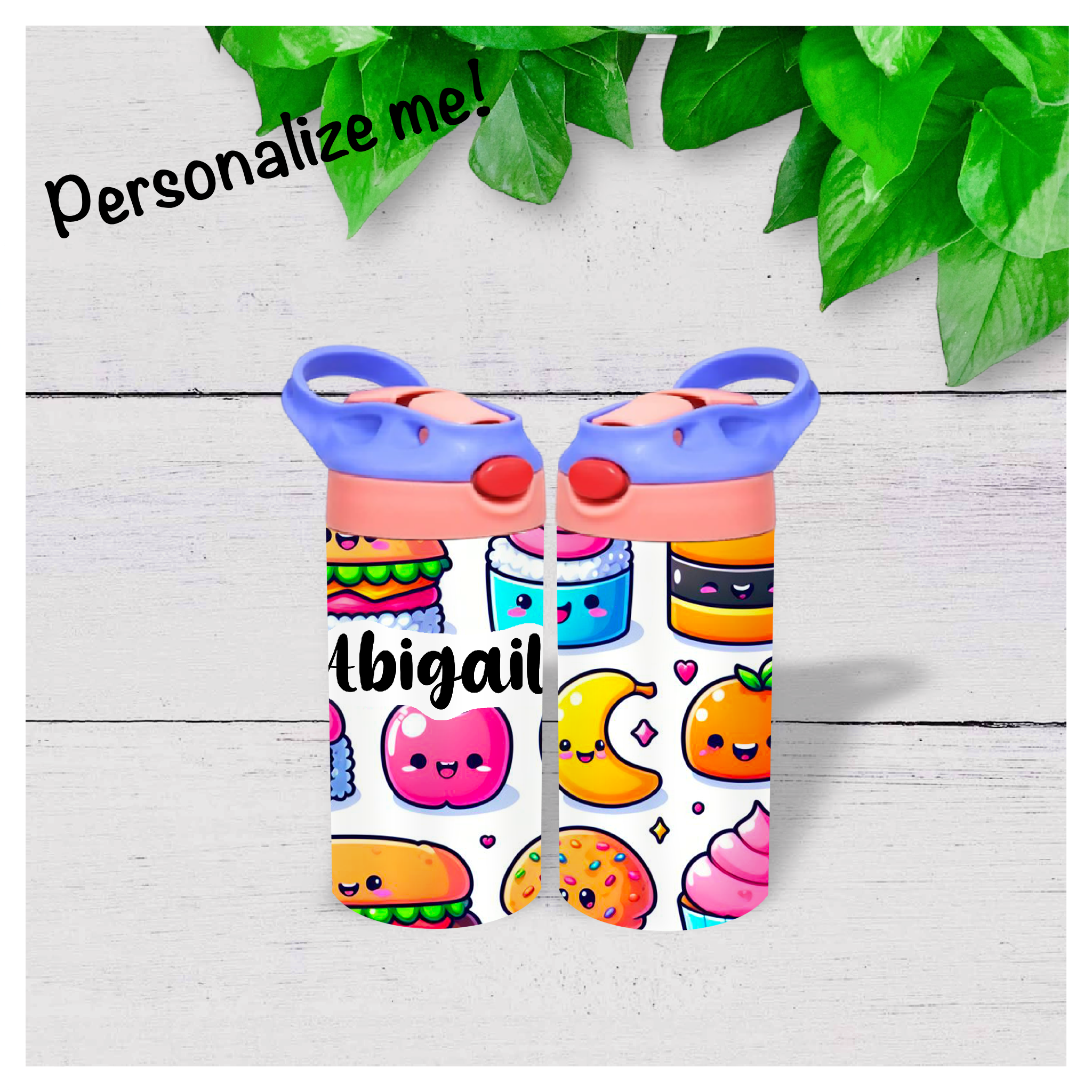 Cute Kawaii Food Tumbler