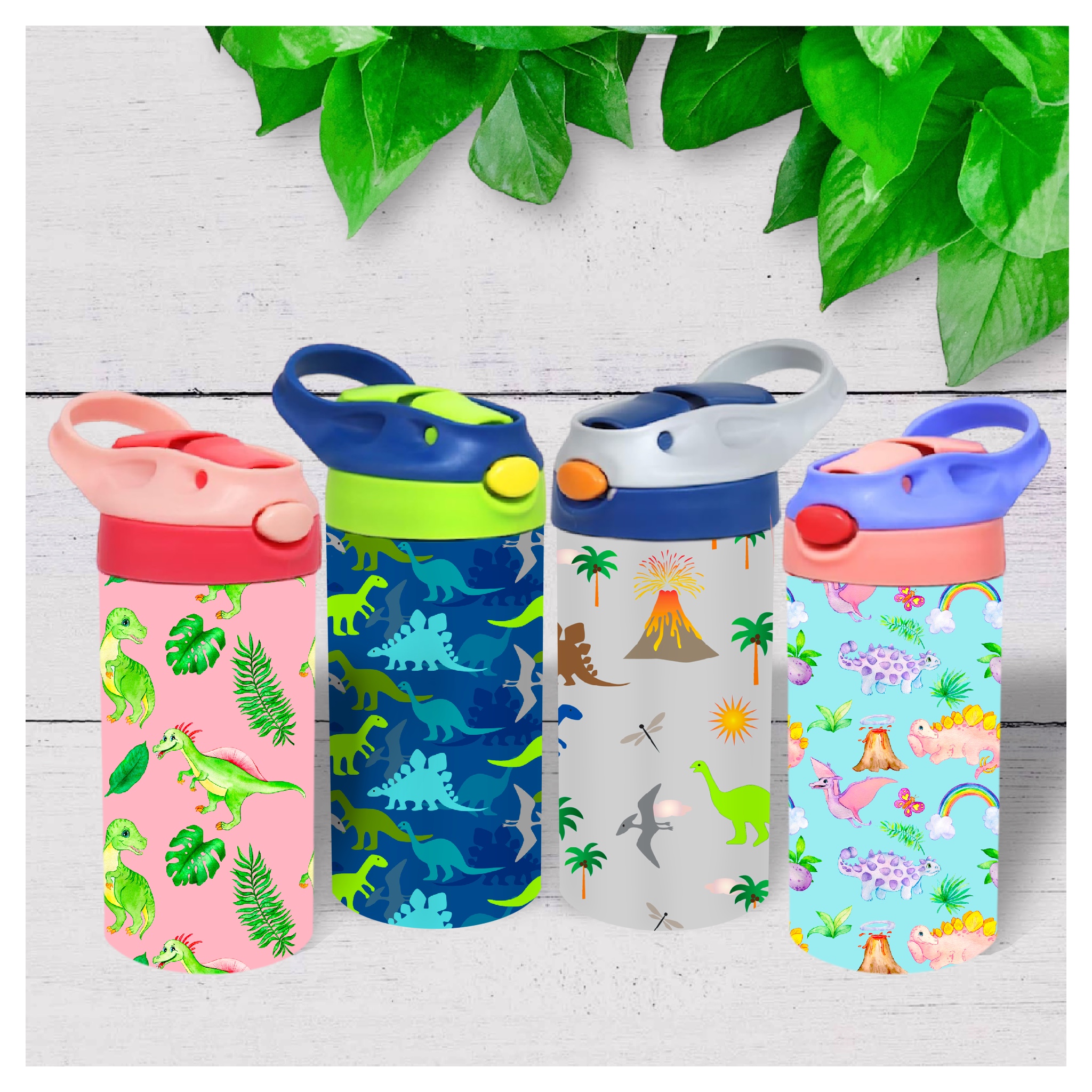 Kids Dinosaur Water Bottles