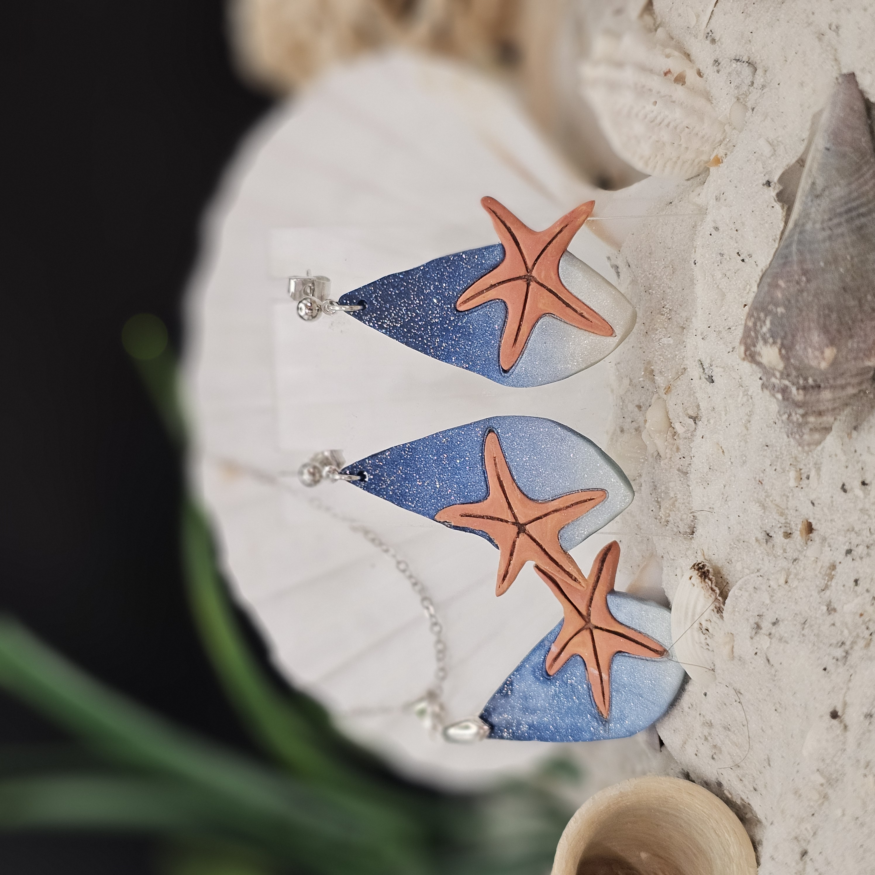 Starfish Ocean Jewelry Set