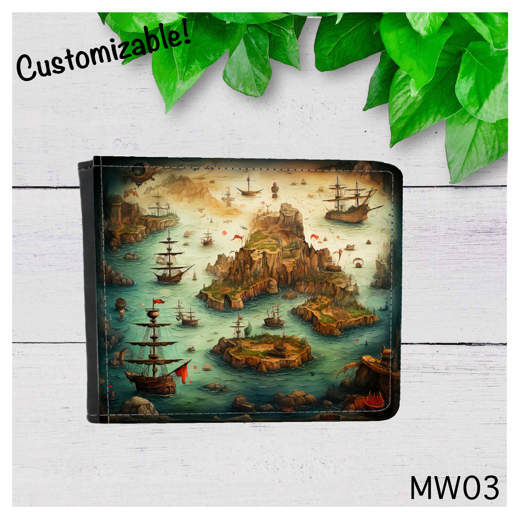 Men’s Ocean & Nautical Wallet Collection