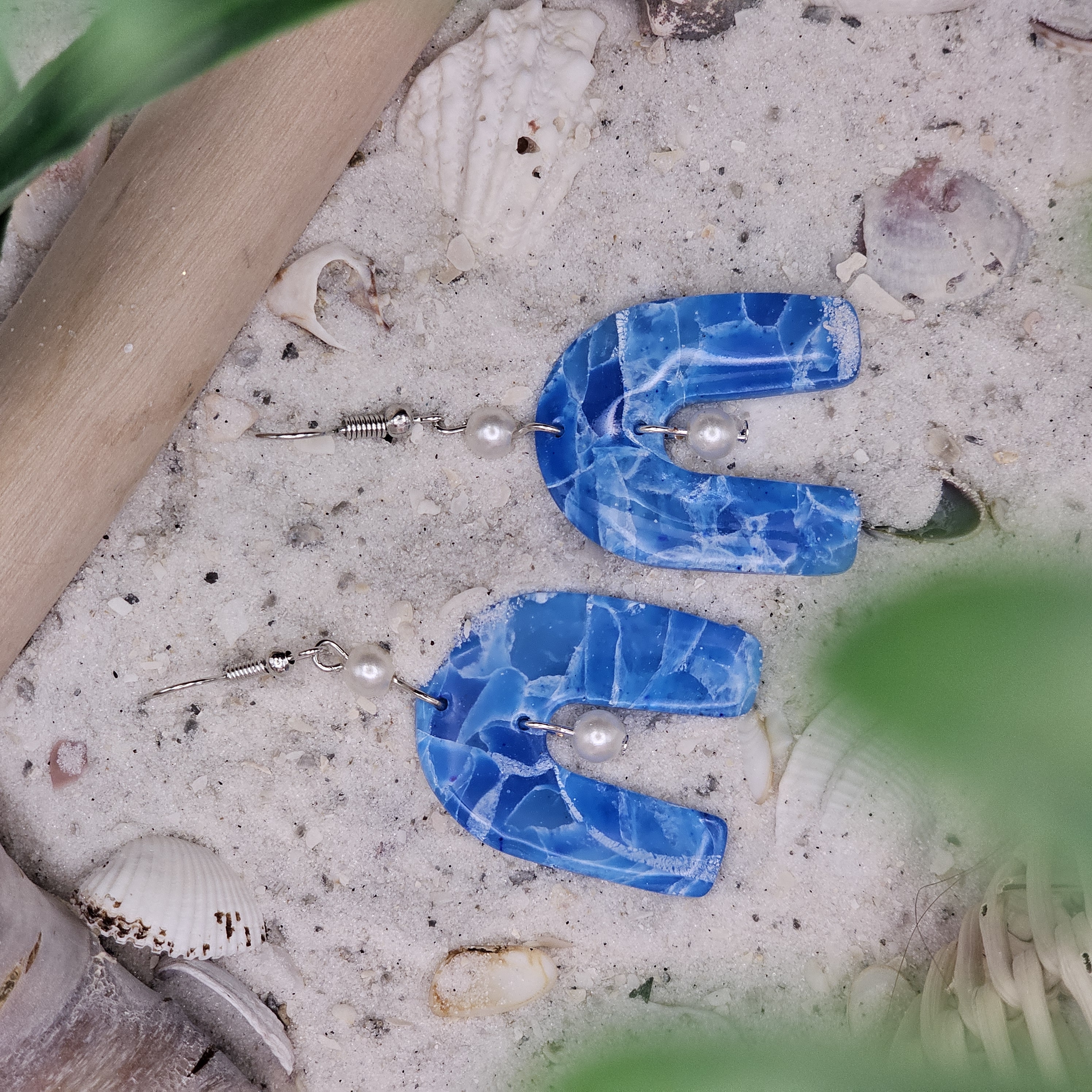 Coastal Breeze Polymer Clay Jewelry Collection