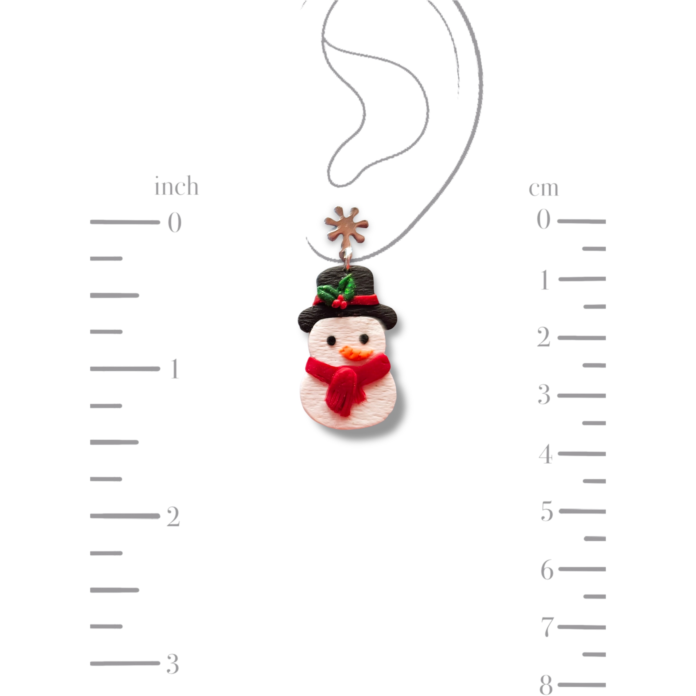 Classic Christmas Earrings