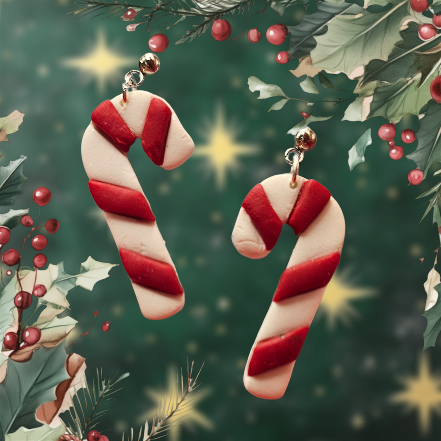 Classic Christmas Earrings