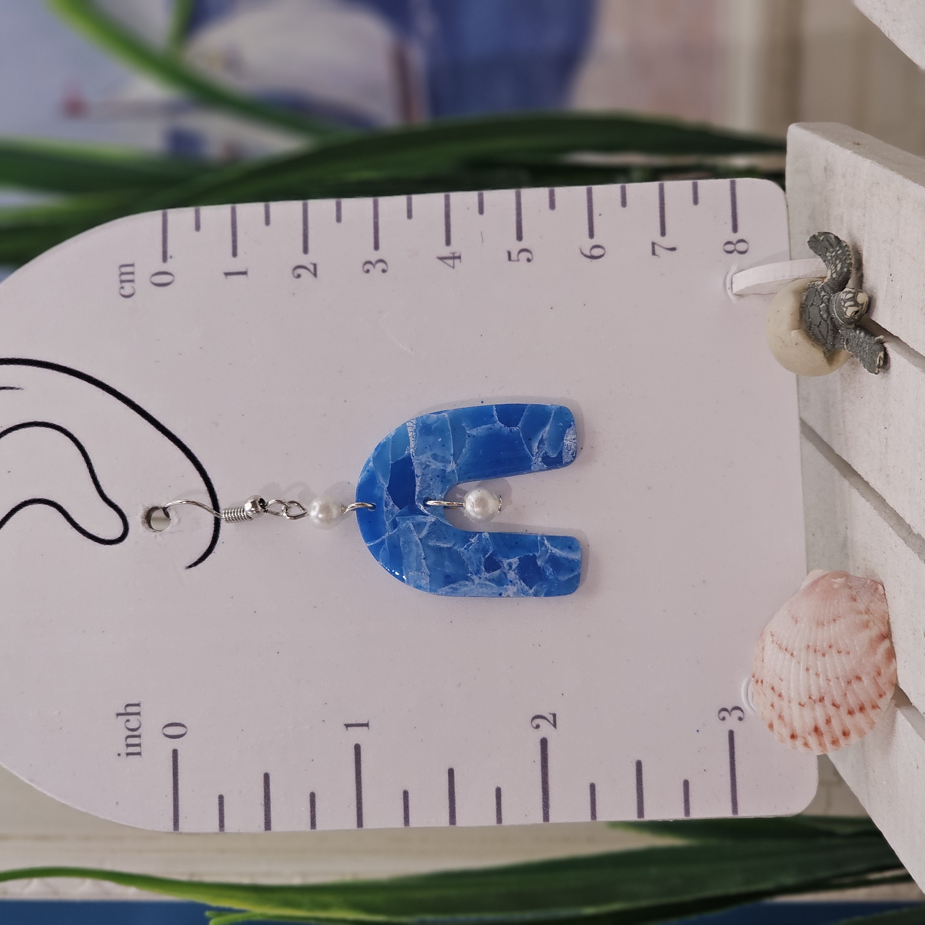 Coastal Breeze Polymer Clay Jewelry Collection