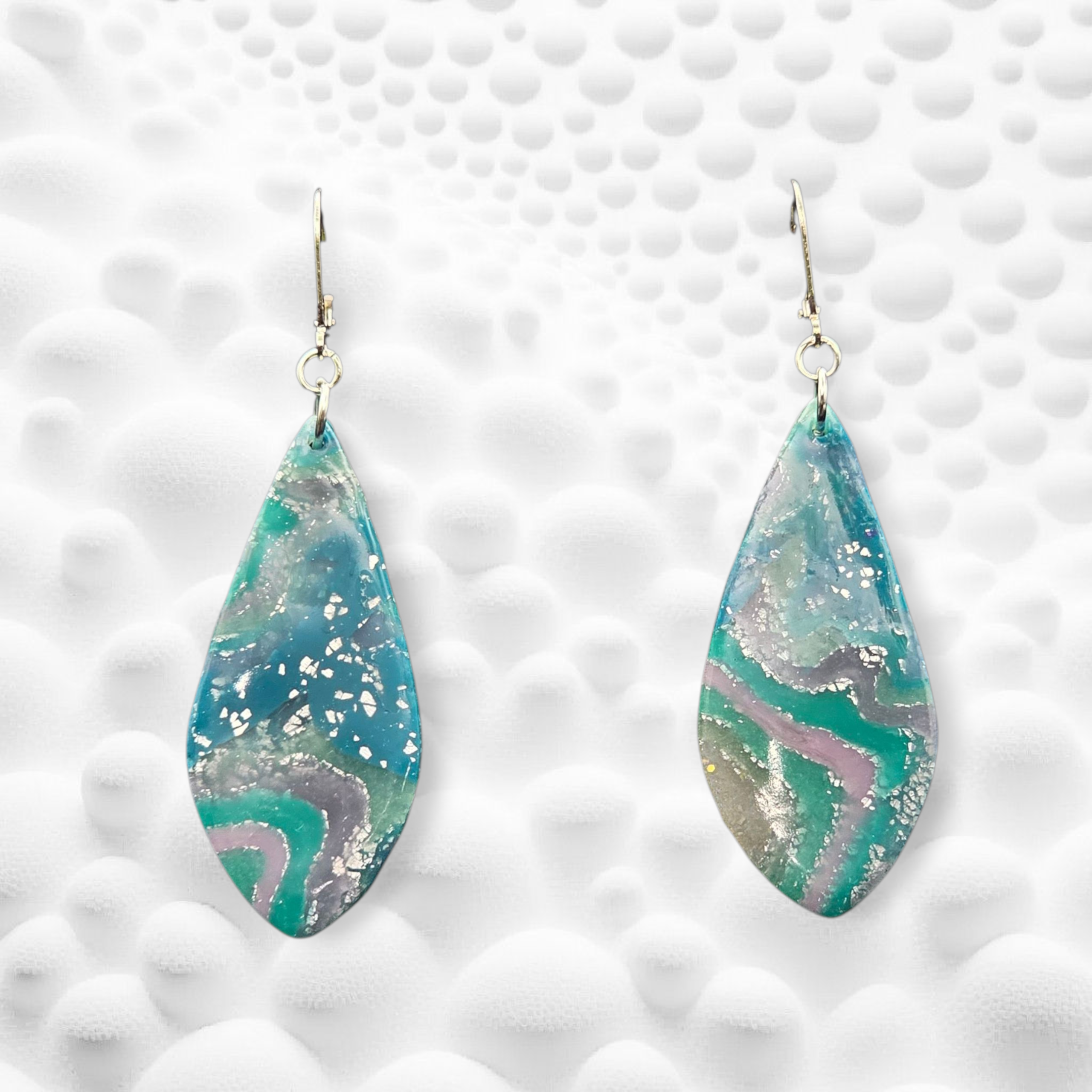 Ocean Mist Polymer Clay Jewelry Collection