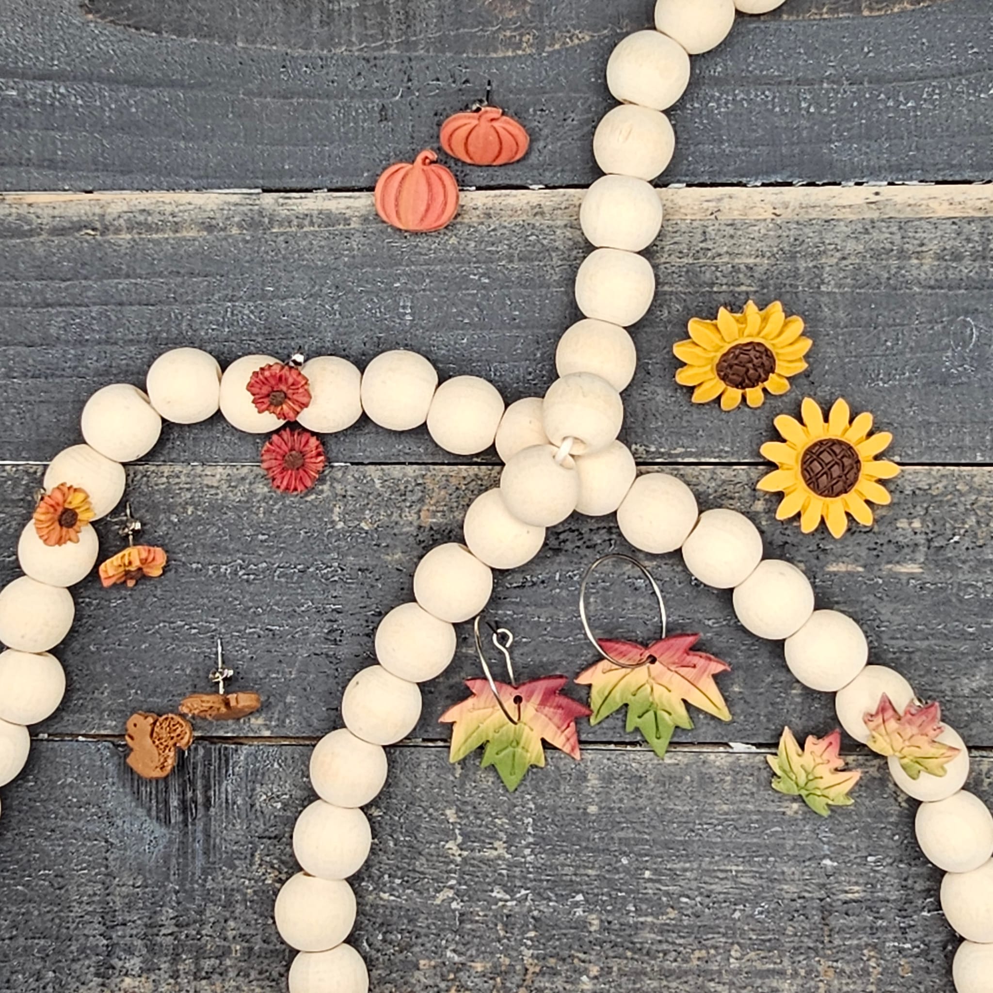 Autumn Essentials Collection – Polymer Clay Earrings