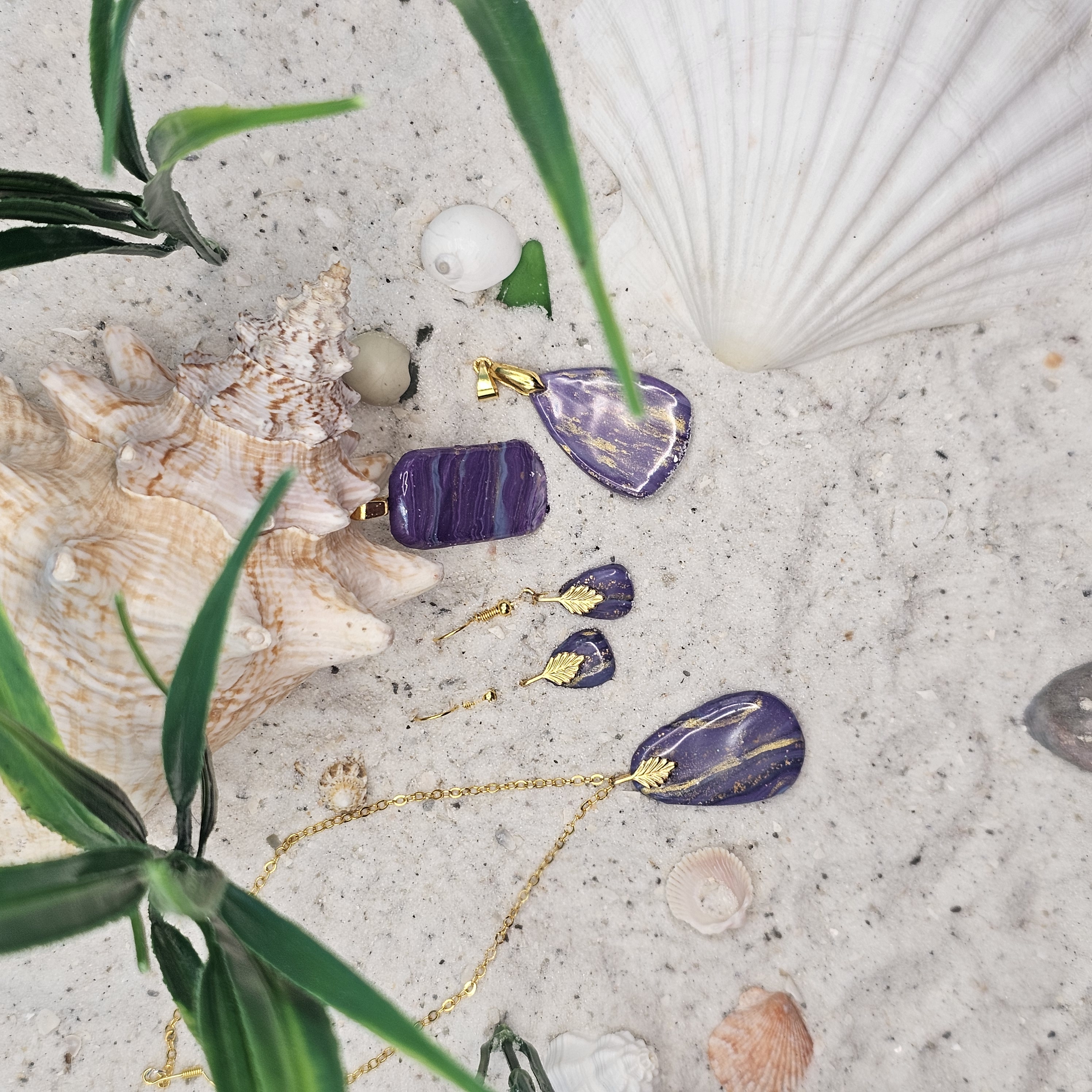 Royal Romance Polymer Clay Jewelry Collection