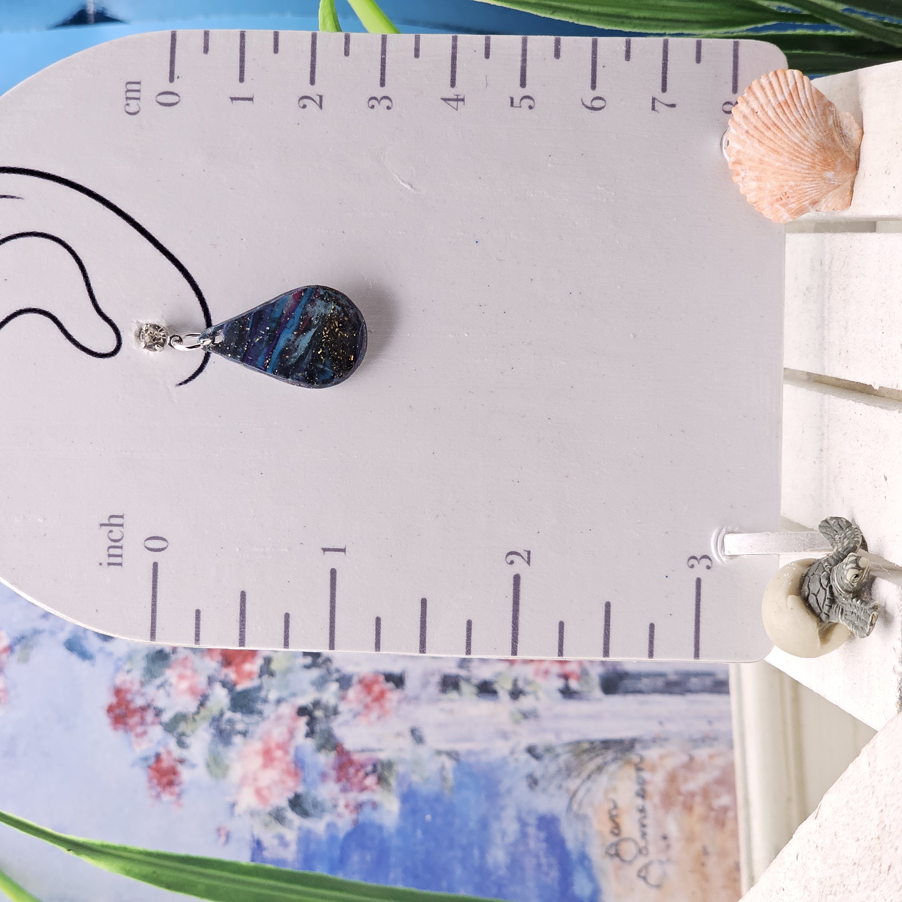 Faux Turquoise Polymer Clay Earring Collection