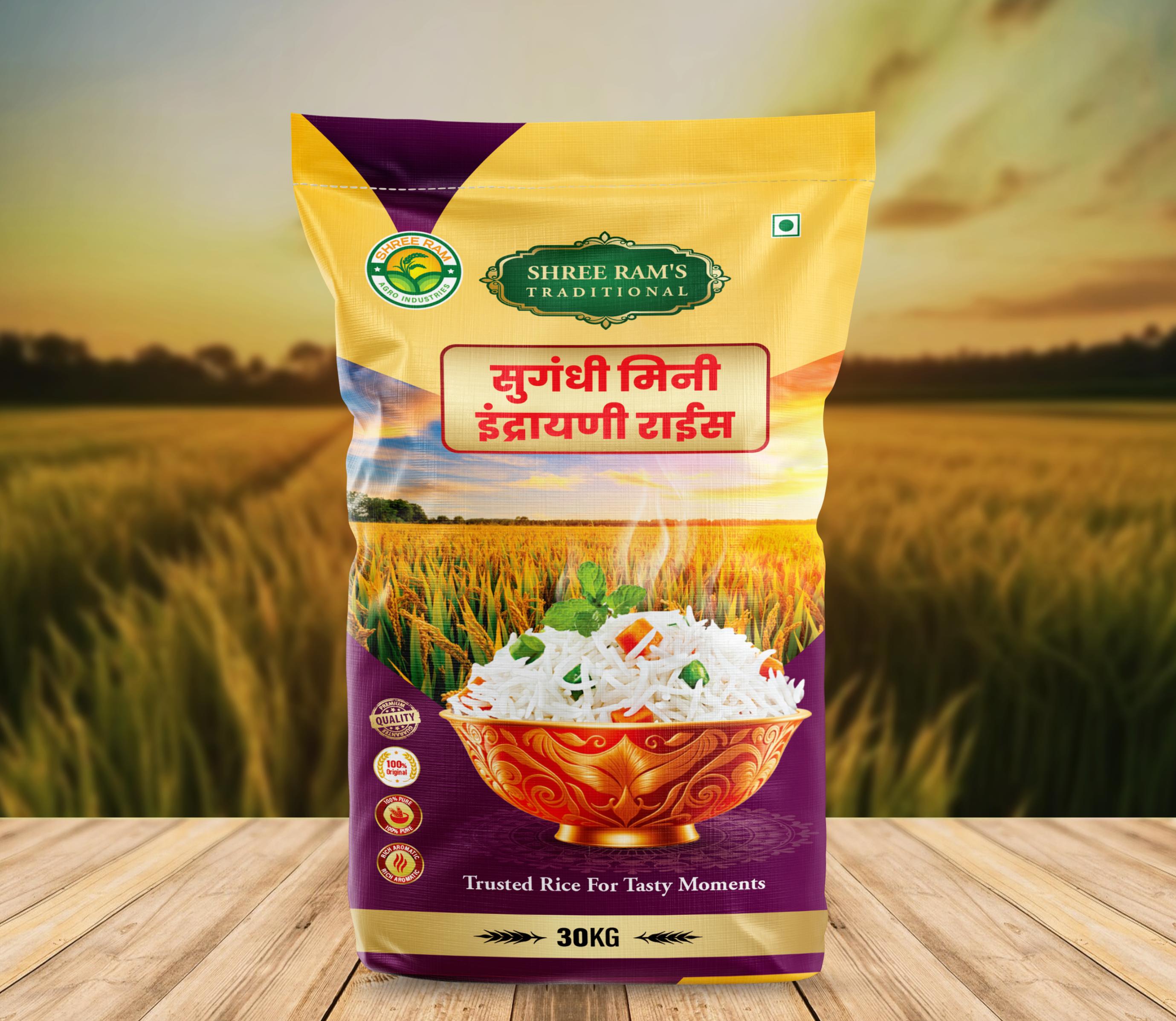 Shree Ram's mini Sugandhi Indrayani Rice Premium Quality