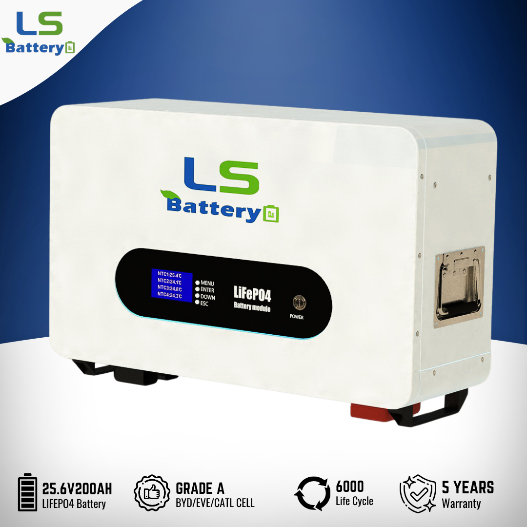 WALL MOUNTING 25.6V200AH