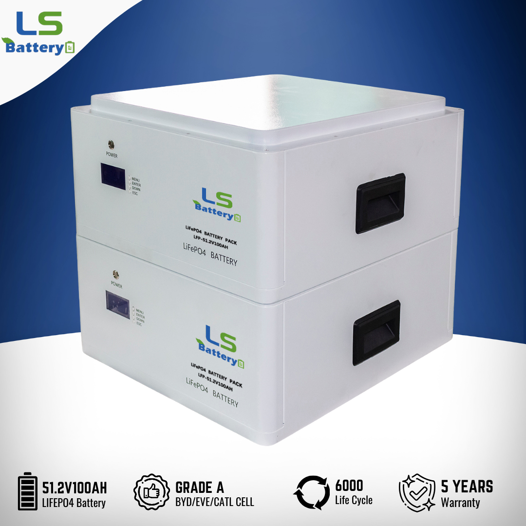 STACKABLE BATTERY 51.2V100AH