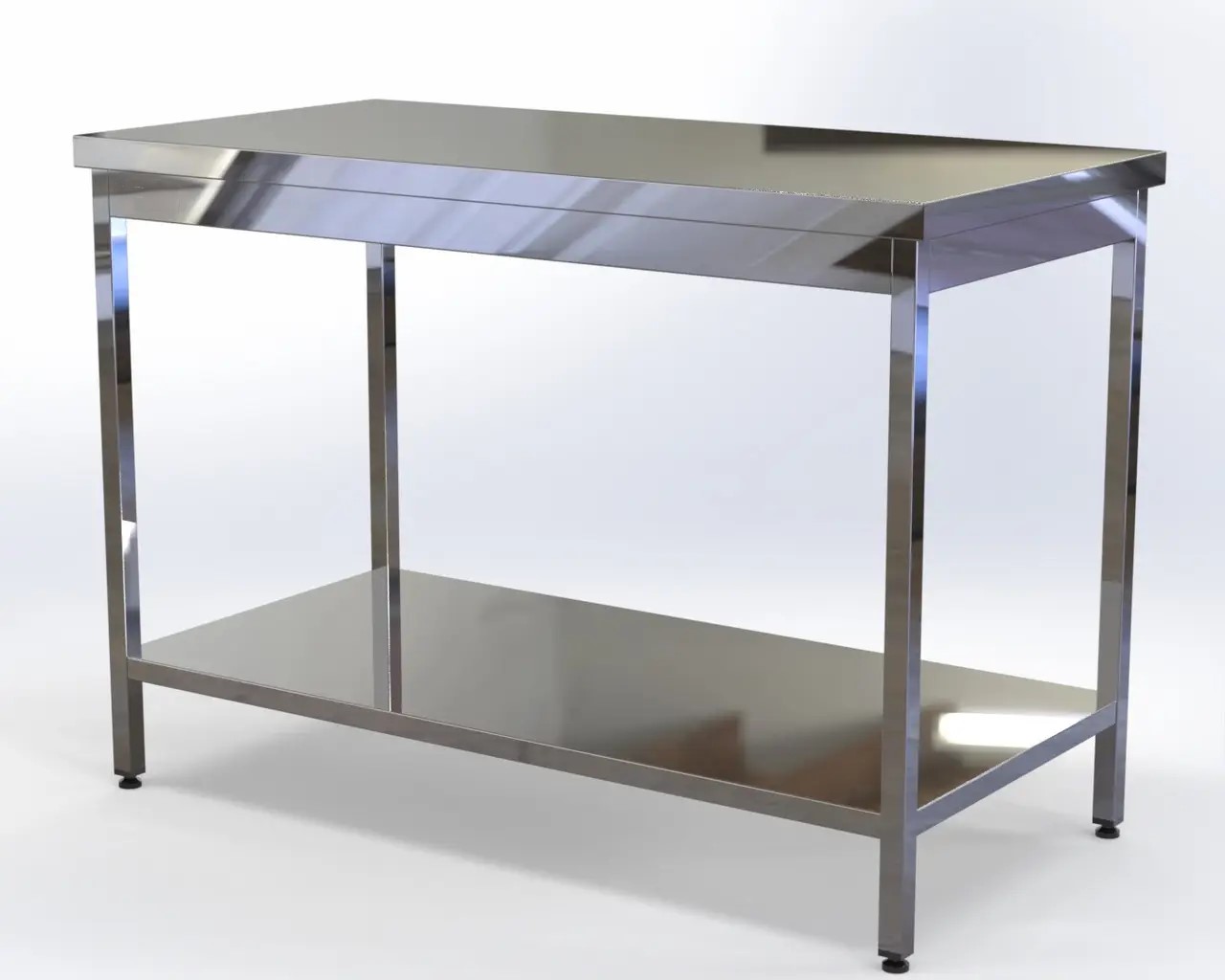 Stół produkcyjny z półką Duży