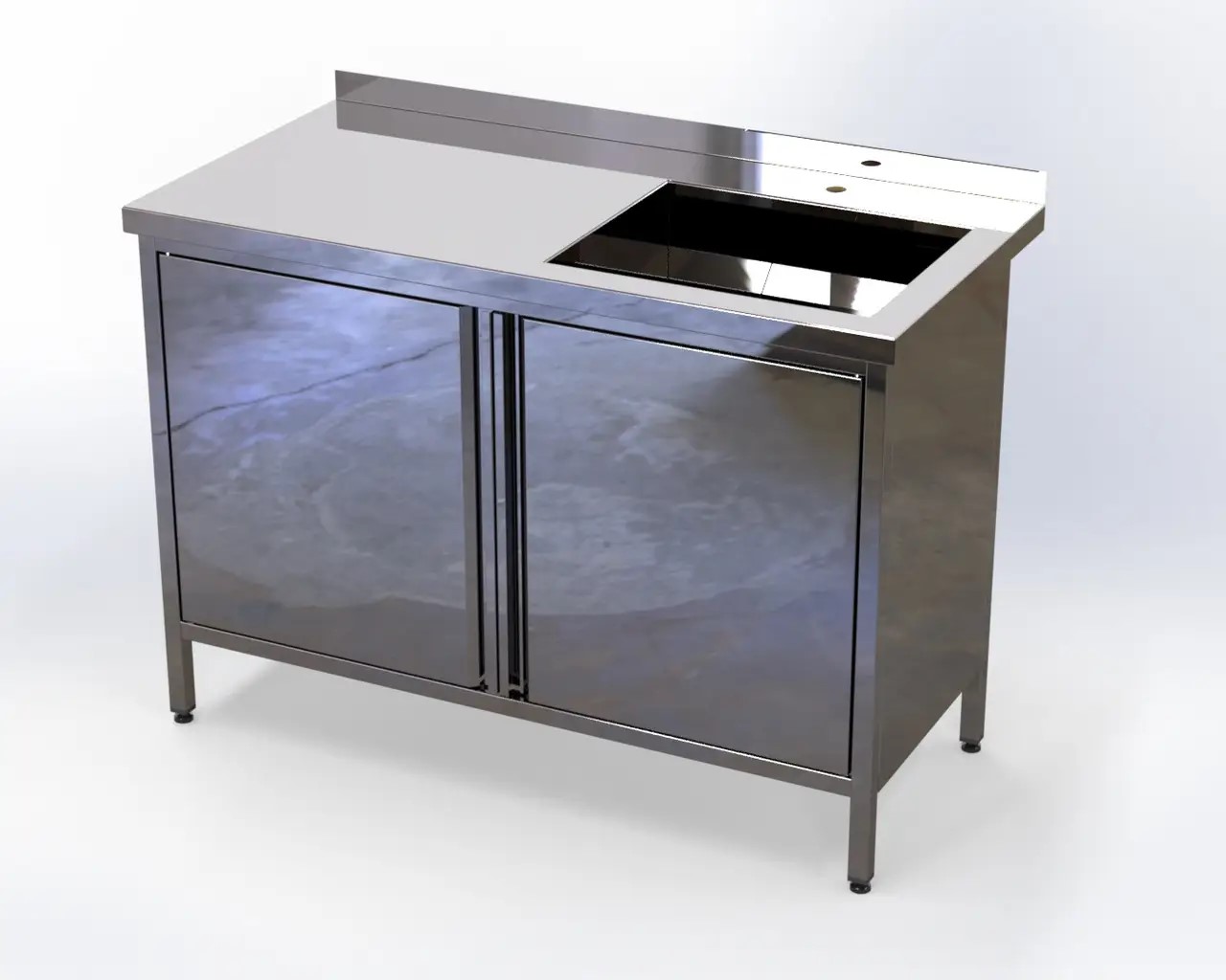 Stół-szafka przemysłowa