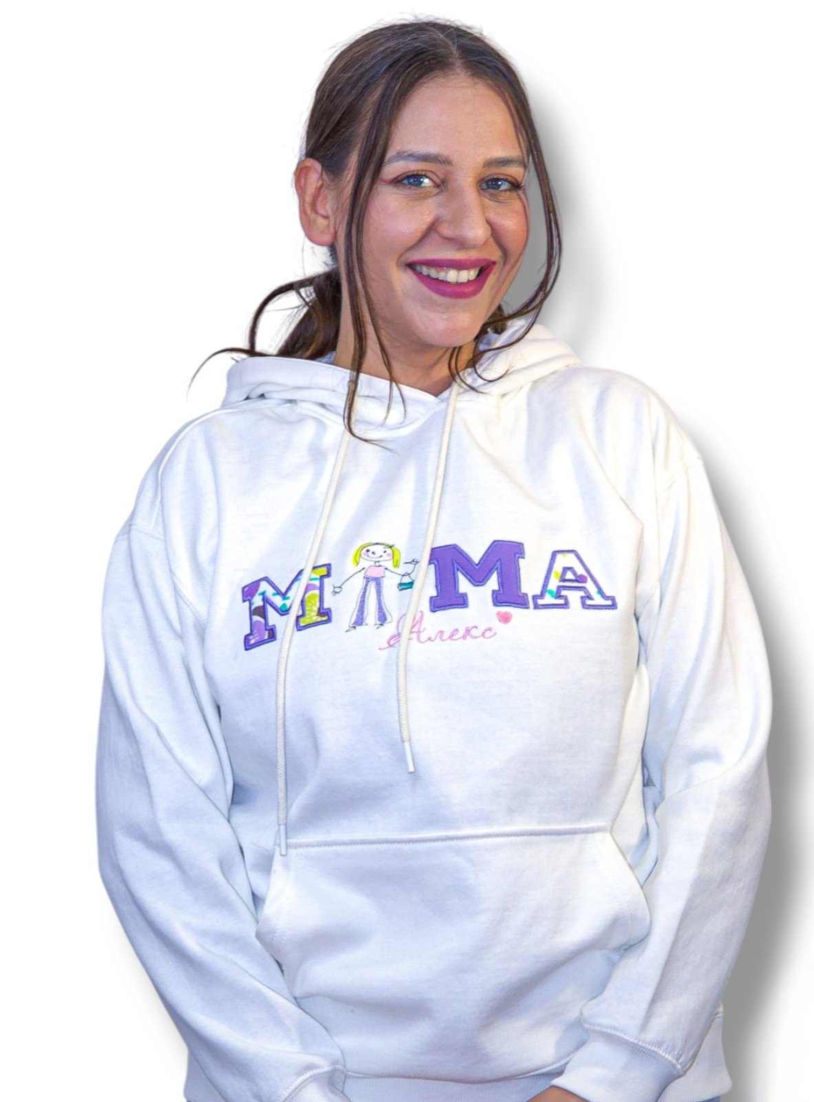 Бродирано худи "МАМА"
