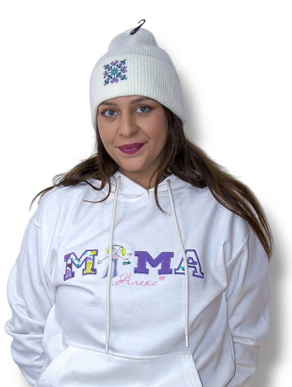 Бродирано худи "МАМА"