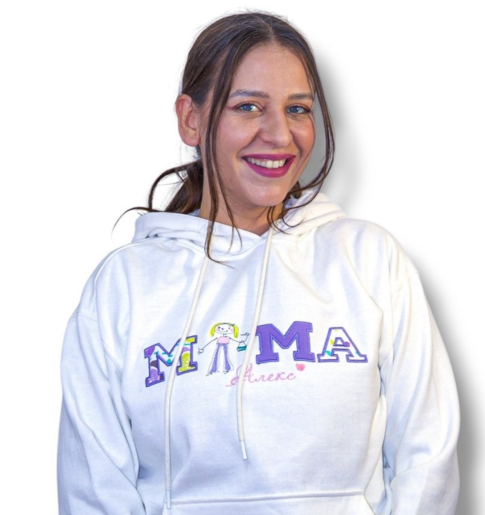 Бродирано худи "МАМА"