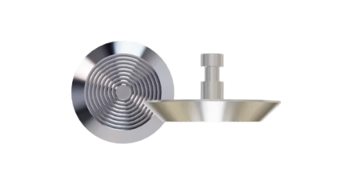 Stainless Steel Tactile Warning Stud With Concentric Rings Pattern on Top - SS304 (pack of 10 pcs)