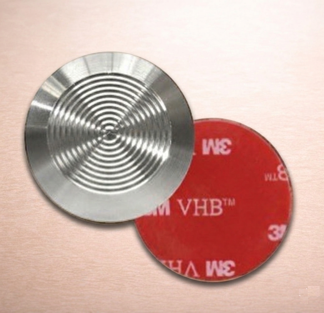 Tactile Warning Surface Indicator Stud with self-adhesive 3M VHB tape - SS304 (pack of 10 pcs)