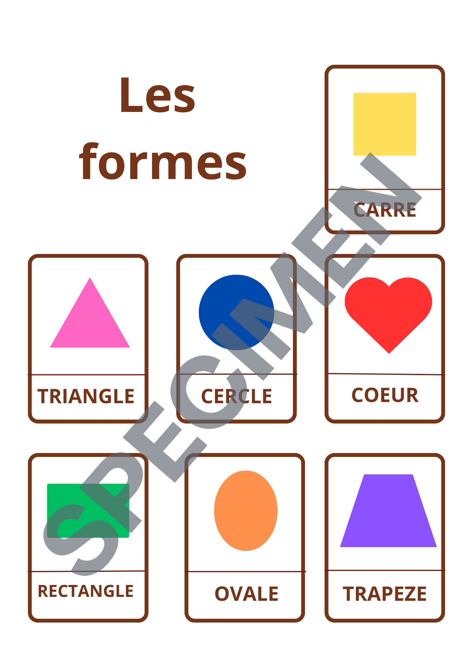 Jeux de 7 familles éducatif