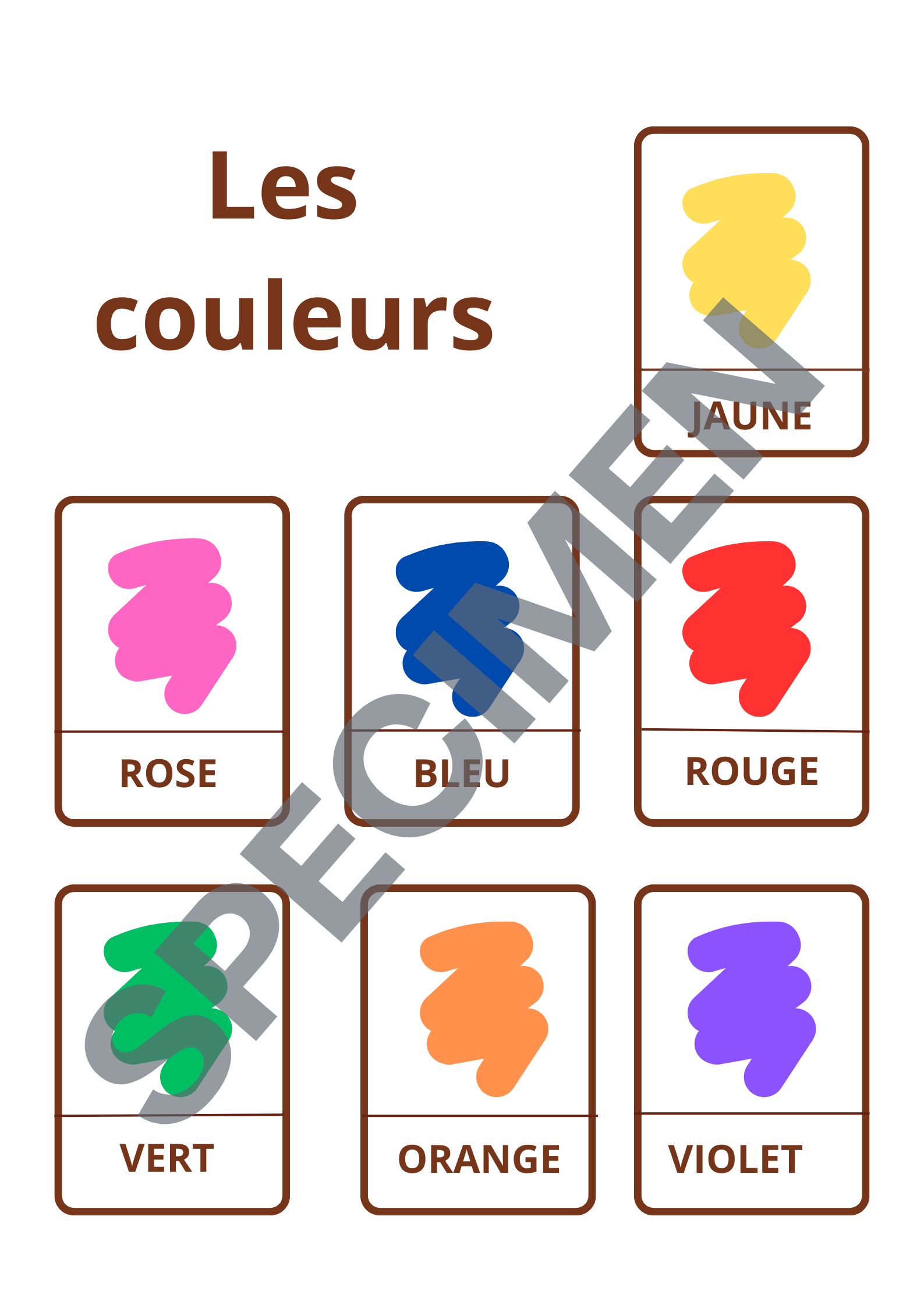 Jeux de 7 familles éducatif