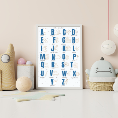 Affiche alphabet