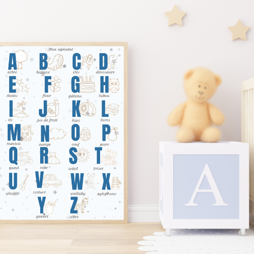 Affiche alphabet