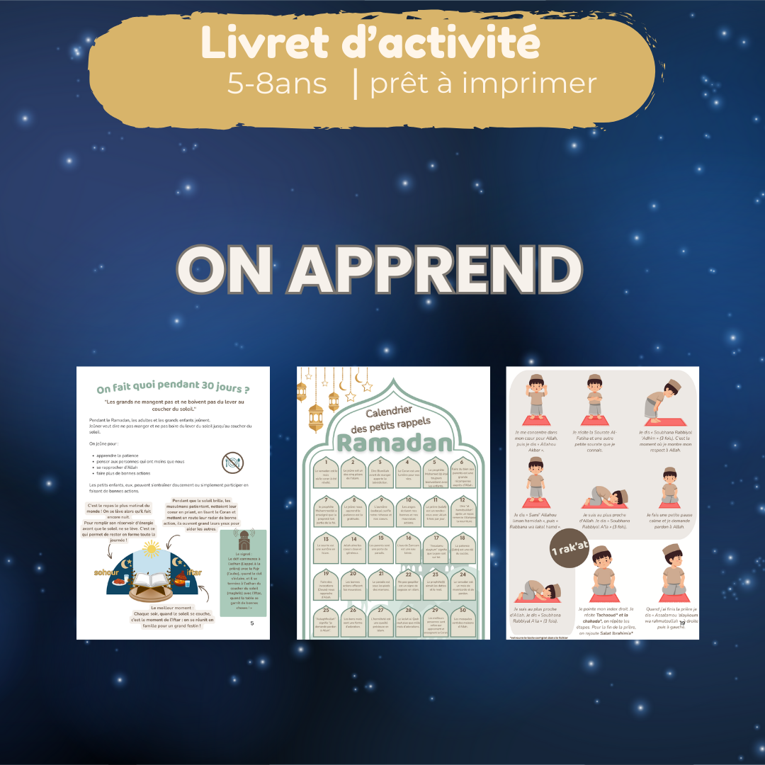 Mon livret du Ramadan 
