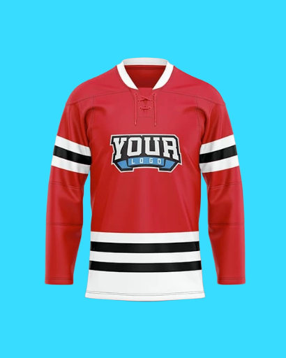 Red Hockey Jersey