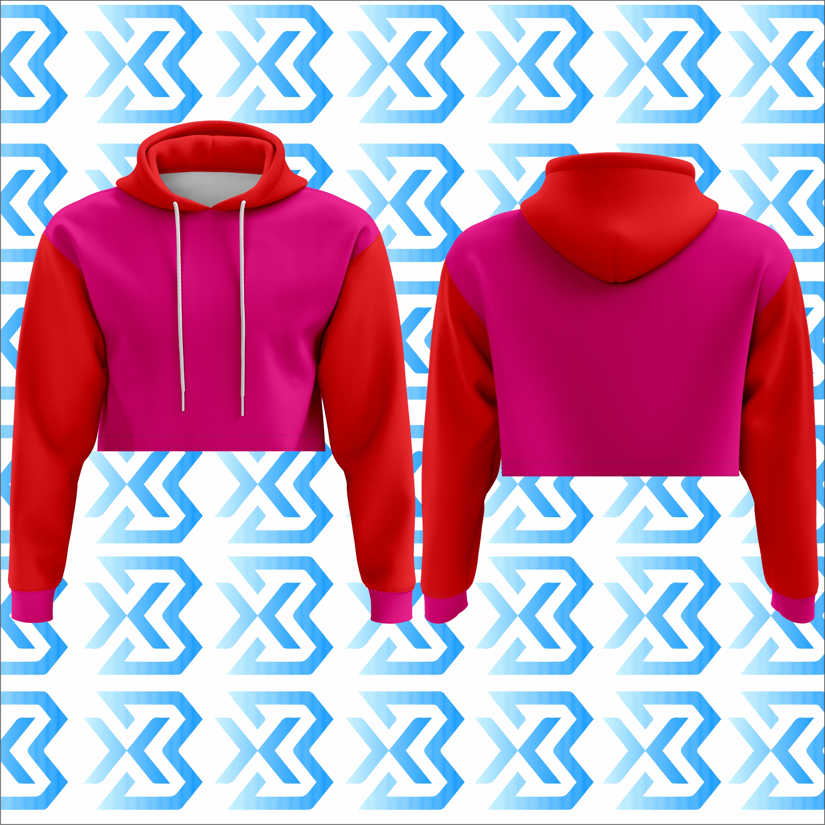 Custom Crop Hoodie