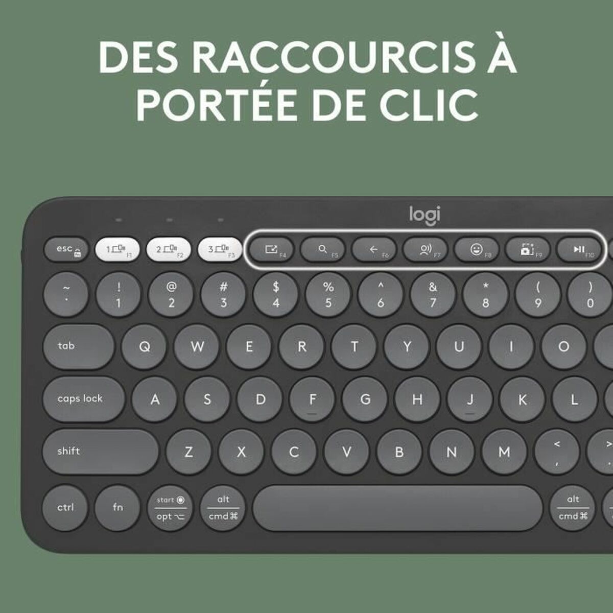 Clavier Bluetooth avec Support pour Tablette Logitech