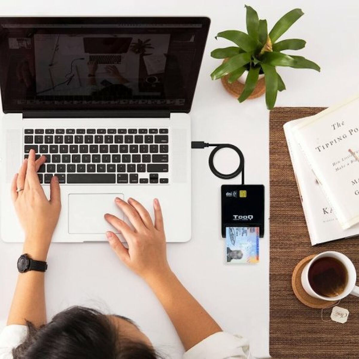 Lecteur de Cartes Intelligentes TooQ 