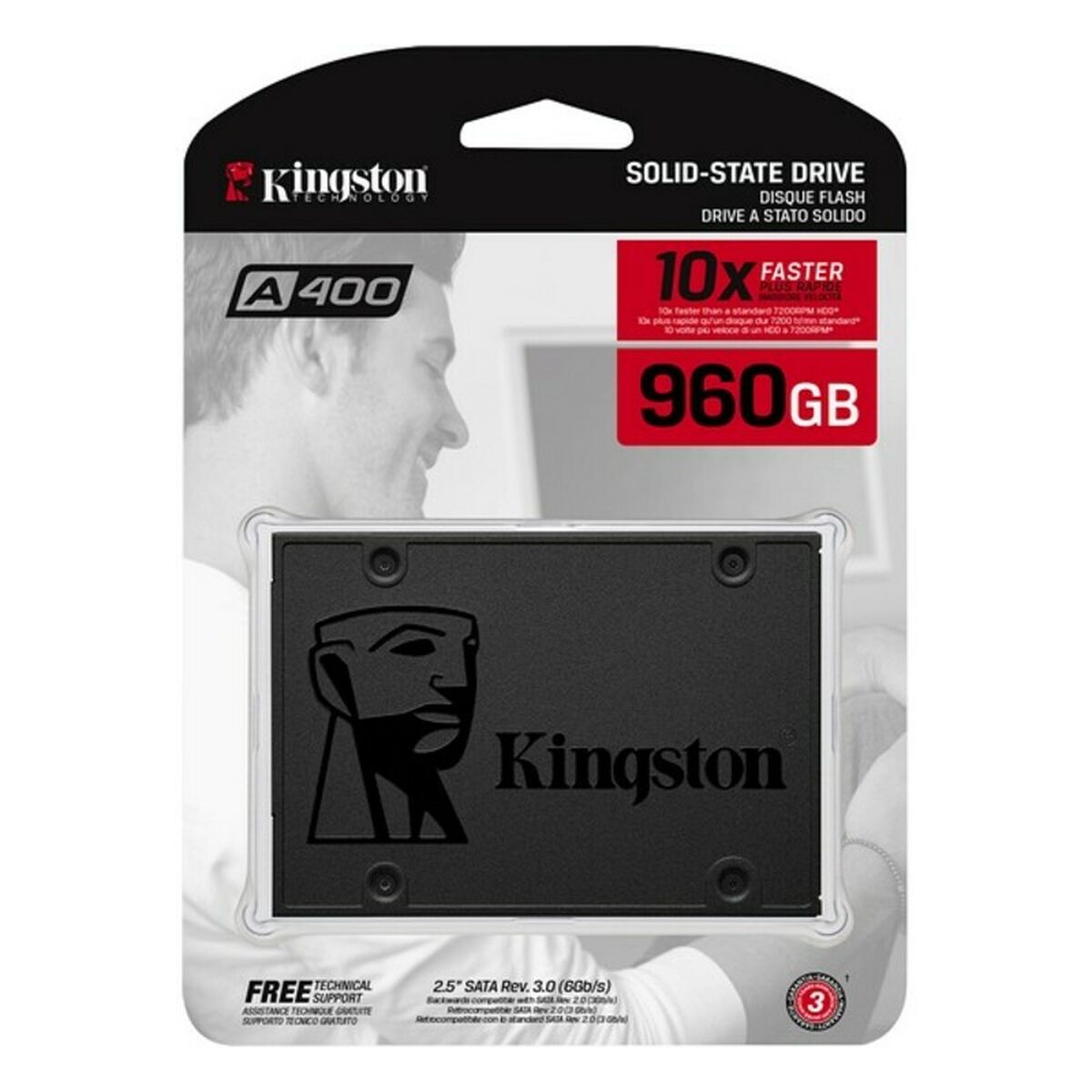 Disque dur Kingston  512 GB / 960 GB SSD