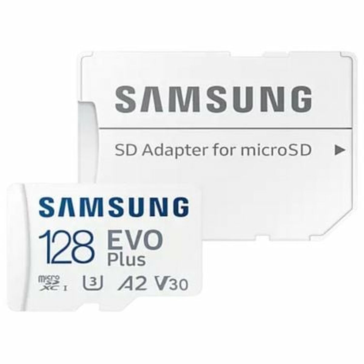 Carte Mémoire Micro SD avec Adaptateur Samsung EVO Plus 2023 ; 128 / 256 / 512 GB 