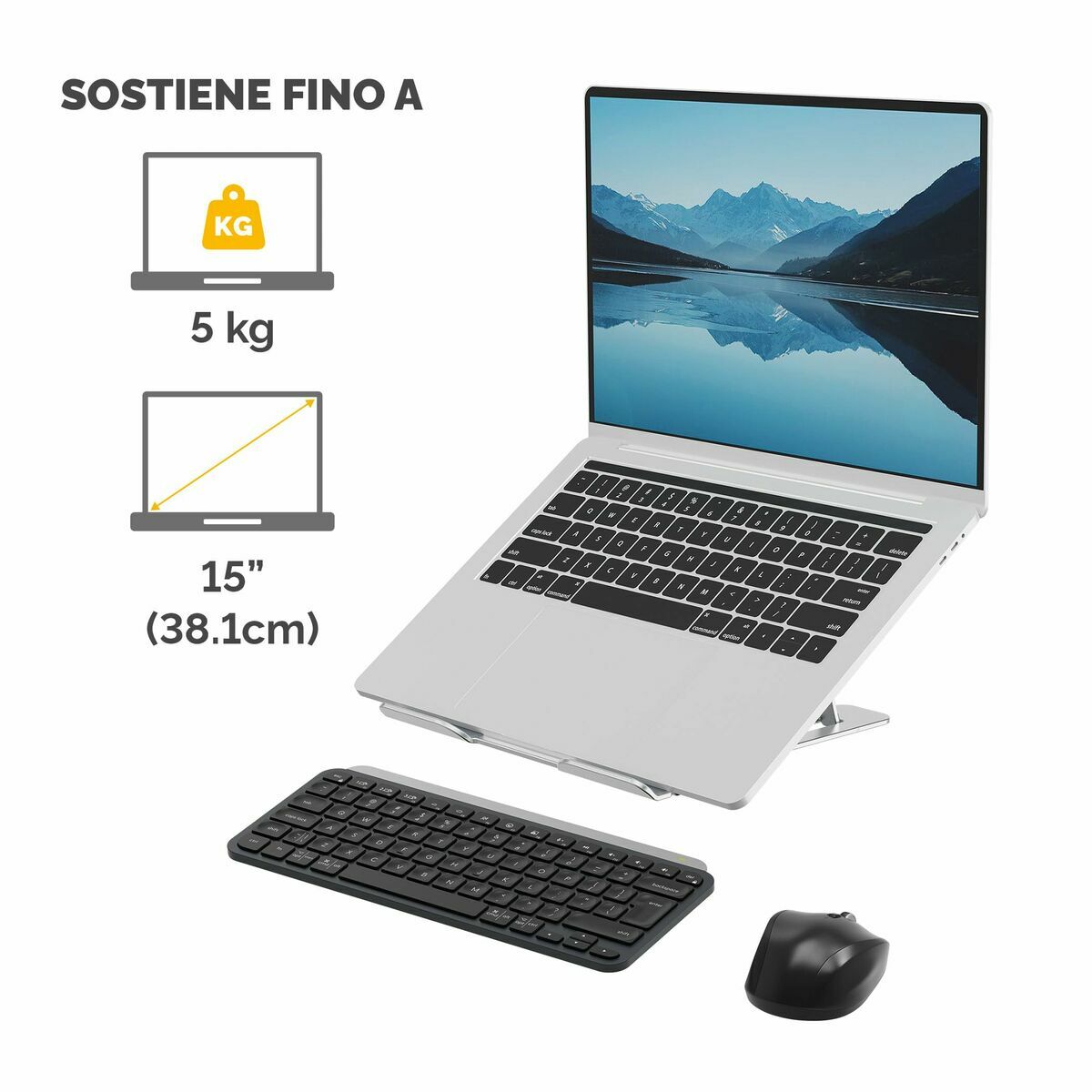 Support Pliable et Réglable pour Portable