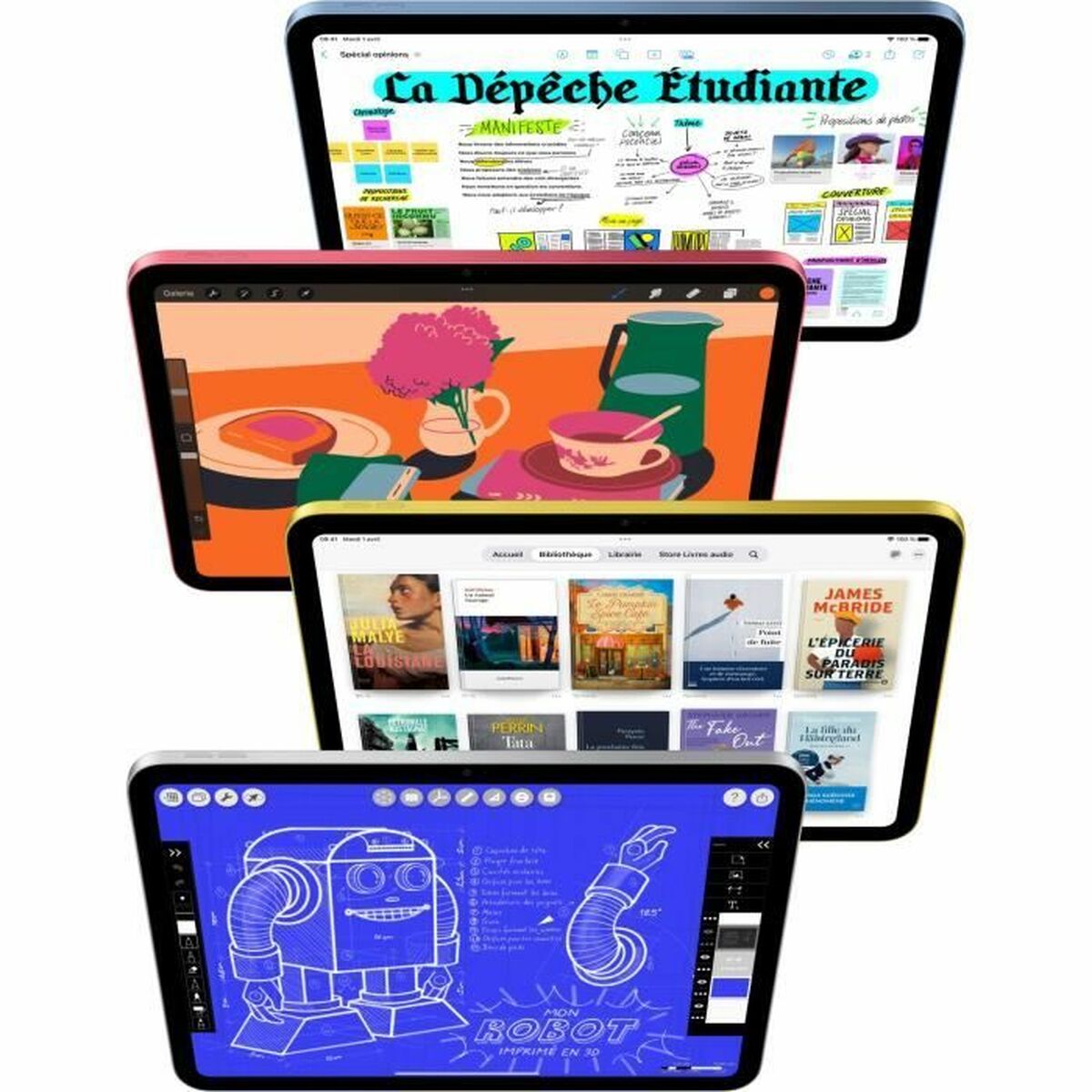 Tablette Apple iPad A16 Gris 