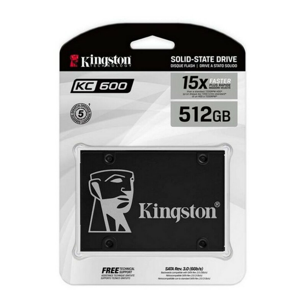 Disque dur Kingston  512 GB / 960 GB SSD