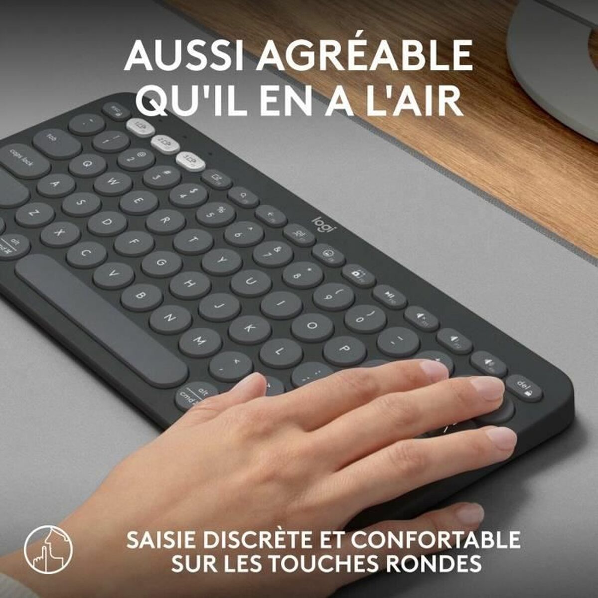 Clavier Bluetooth avec Support pour Tablette Logitech