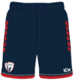 Short d'entrainement HOMME BLEU