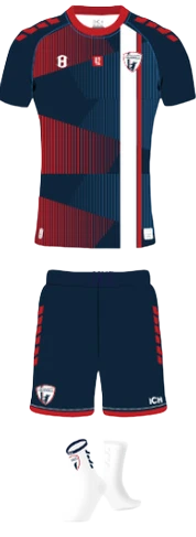 Pack BLEU ENFANT : Maillot bleu + Short + Chaussettes