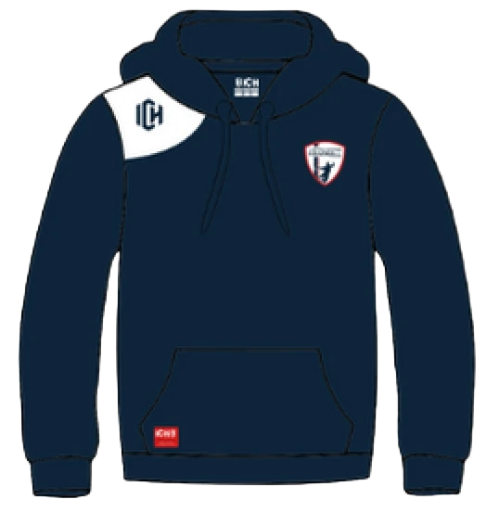 Sweat à capuche UNISEXE BLEU  